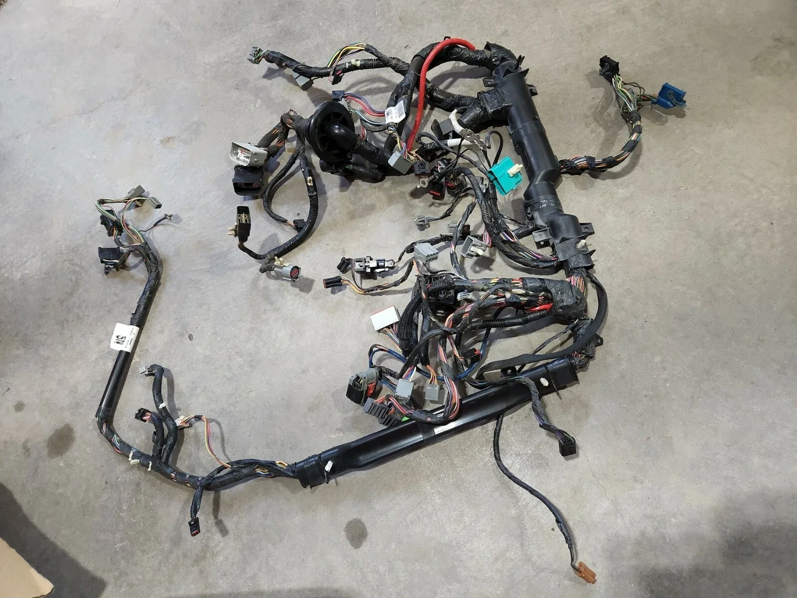 2005 Dash Harness: 2005 Ford F250 F350 Lariat 6.0 Diesel Auto Dash Wire Harness 5C3T-14401-NS 06 07