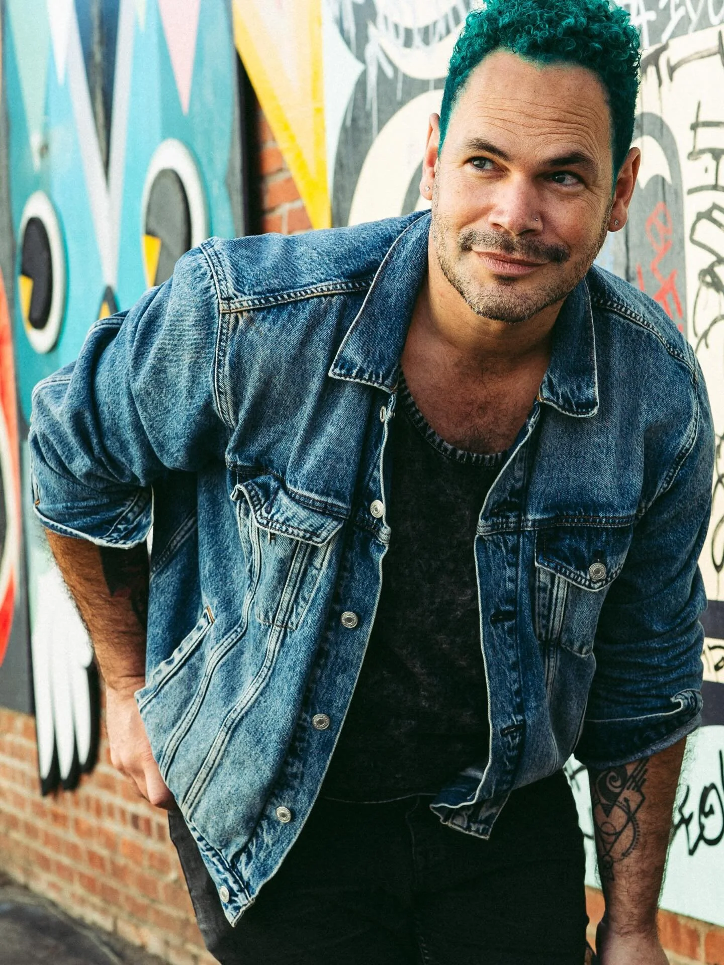 In my blue era 🩵✨ Upcoming shows &mdash;> @wfnm 4/16 // @thehotelcafe 4/29 single release show // 📸 @thebrycestudio