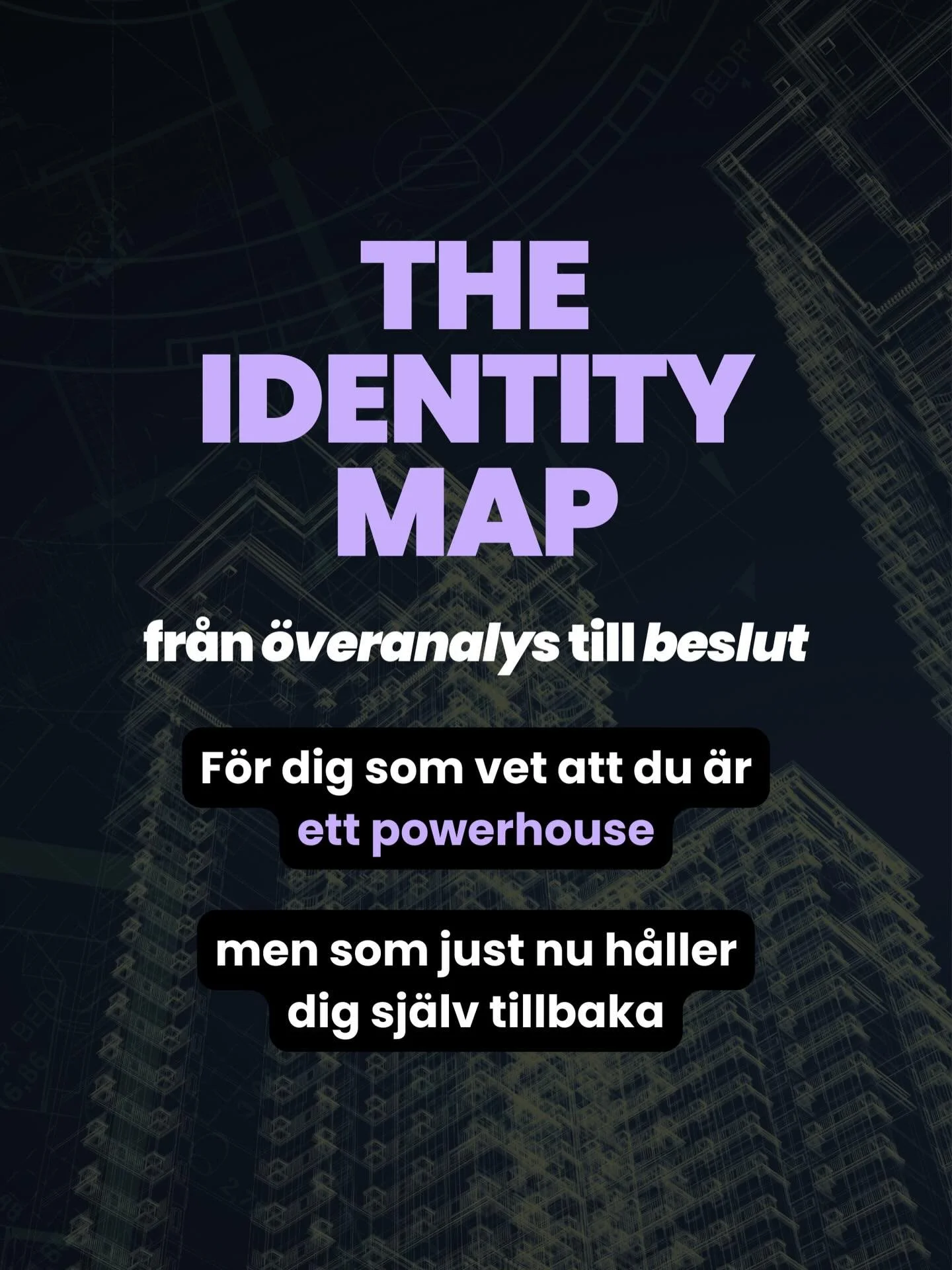 POV: Just a powerhouse, holding herself back&hellip; 

😮&zwj;💨

It&rsquo;s time.

Att sluta spela lite n&auml;r du egentligen VET att du kan

The Identity Map hj&auml;lper dig tro p&aring; det

Och ta beslutet.

Skriv till mig eller kolla l&auml;nk