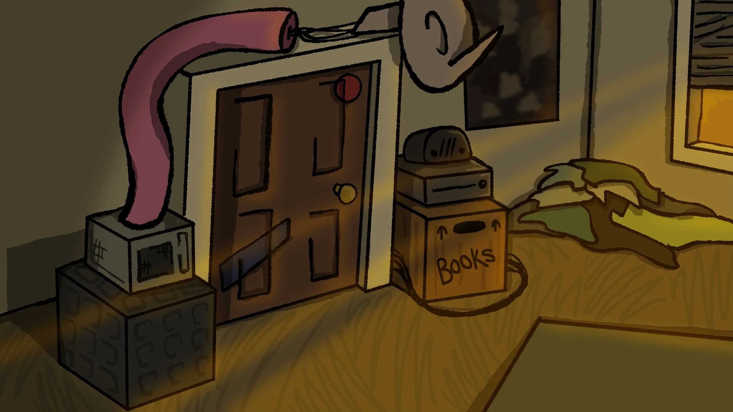 "Time Frame" Dorm Room