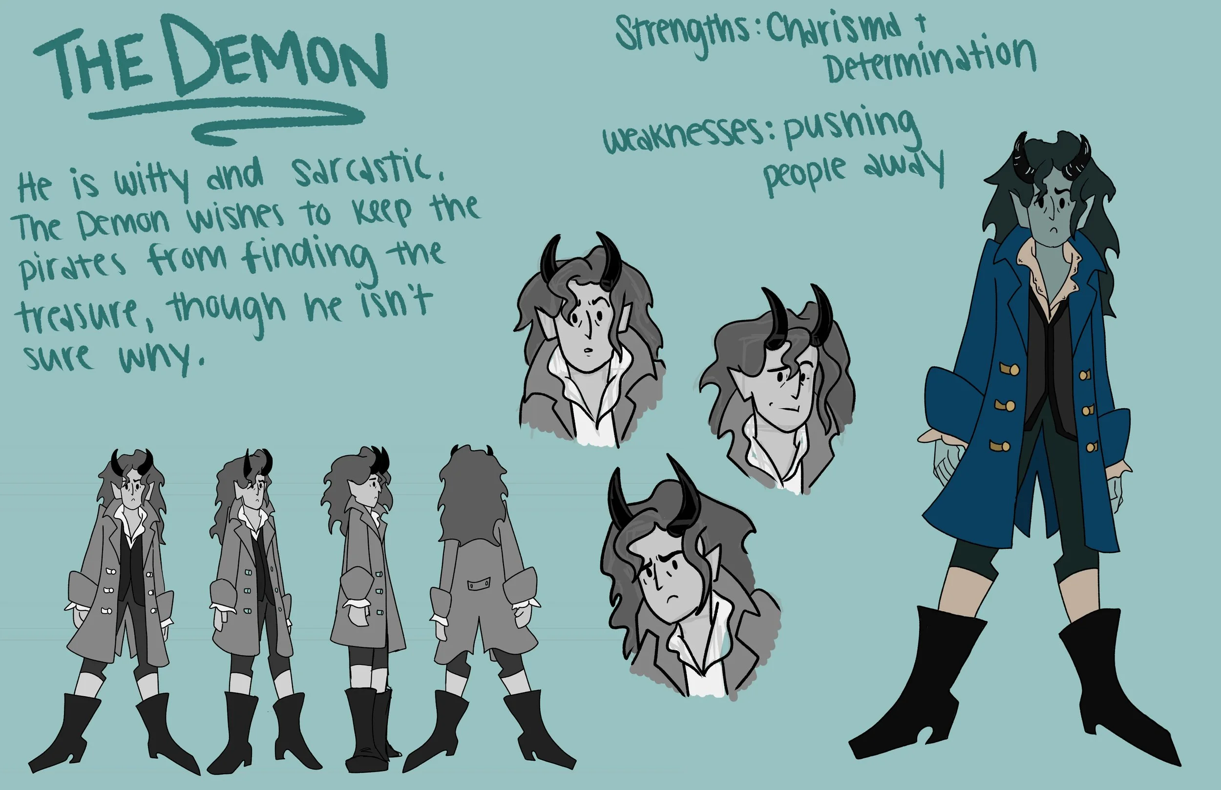 The Demon Character Sheet