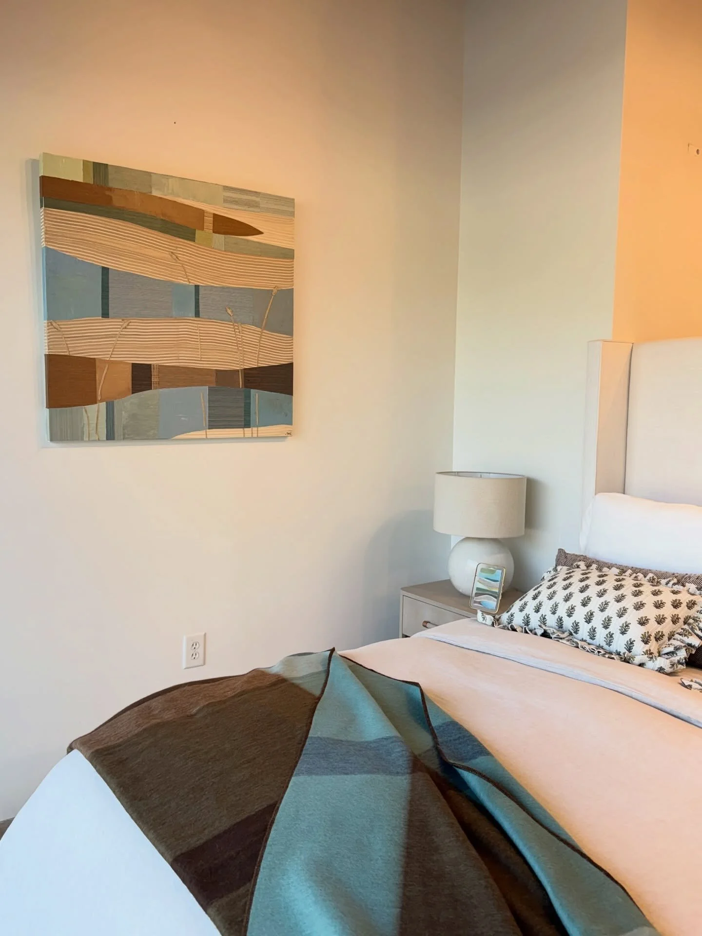 A recap of my Designer Edit bed for Peacock Alley during Design ADAC week.

Linen, texture, and soft contrast, paired with my painting &ldquo;Linen Field.&rdquo;

All items available at Peacock Alley.

Design by @snc_interiors, a touch of Grace &amp;