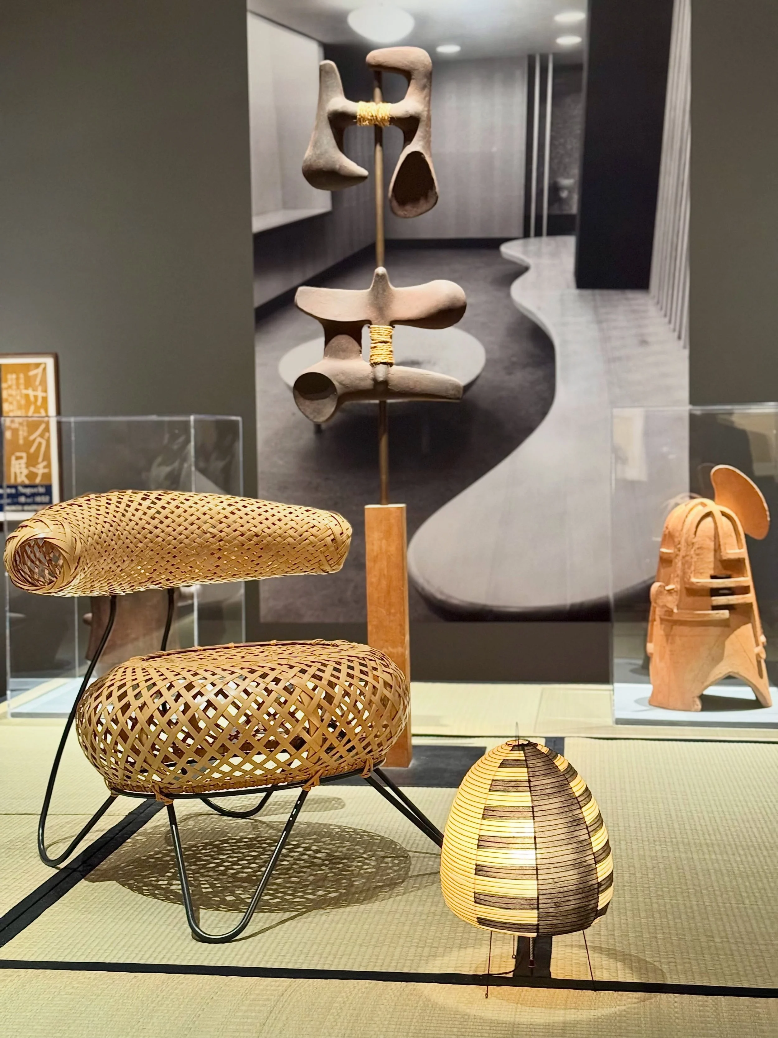 As both an interior designer and an artist, I always enjoy visiting exhibitions that inspire new ways of thinking about form, material, and creativity.

Recently, I had the pleasure of visiting the Isamu Noguchi exhibition @highmuseumofart with my de