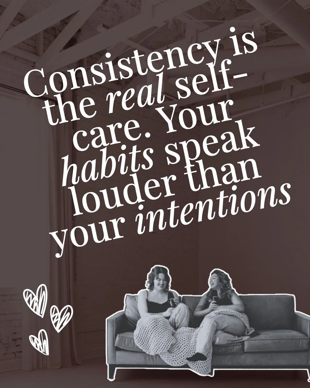 Your habits will build the life you want long before your intentions ever do.

And if no one has told you lately&hellip; you&rsquo;re allowed to start small.
Thirty minutes of checking your numbers.
One client boundary you finally honor.
A tiny syste