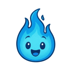 Progressive Voters Network logo with a blue flame smiling