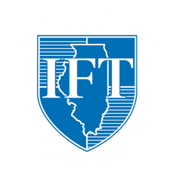 Illinois Federation of Teachers endorsement in blue
