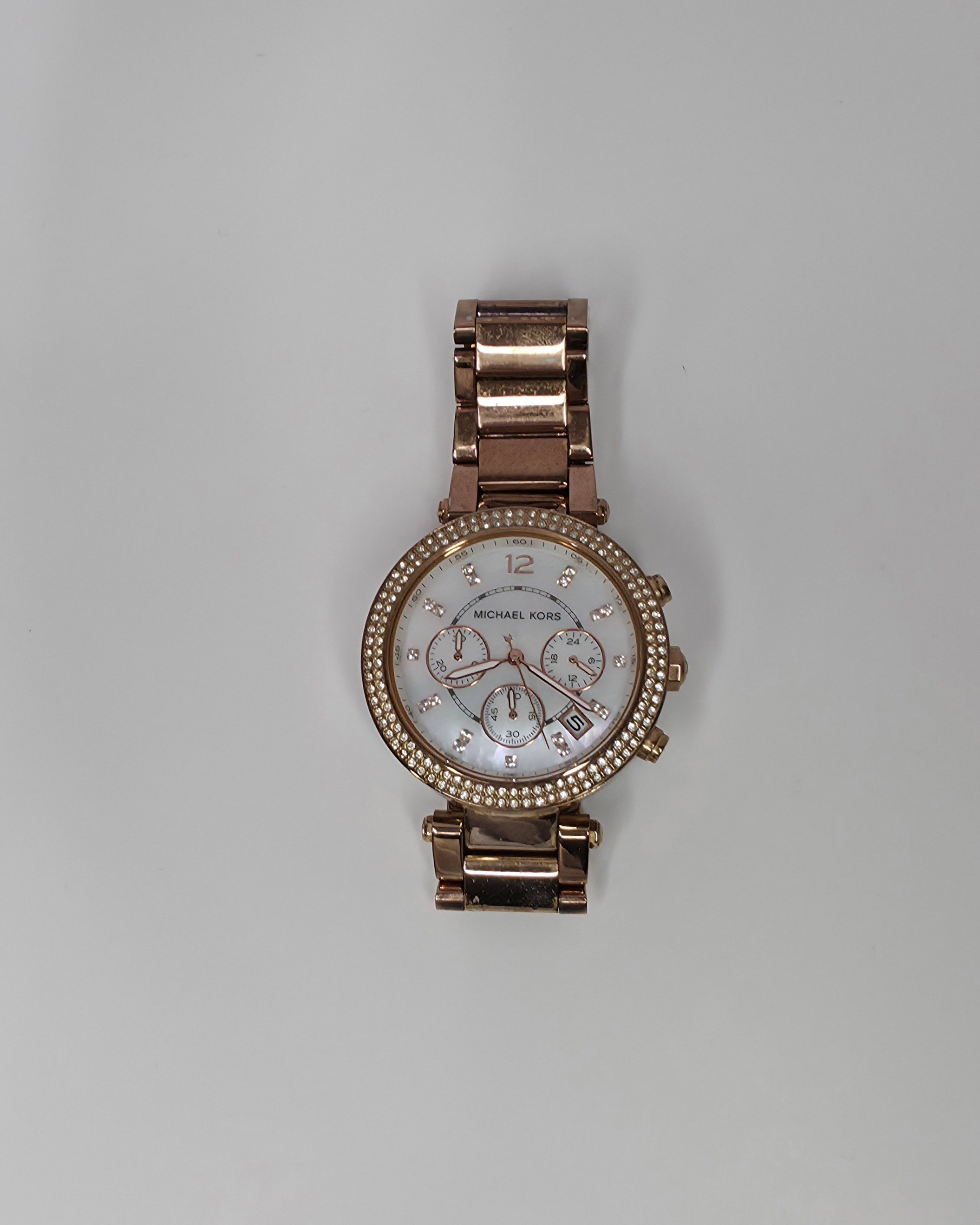 Michael Kors Rose Gold Chronograph Watch