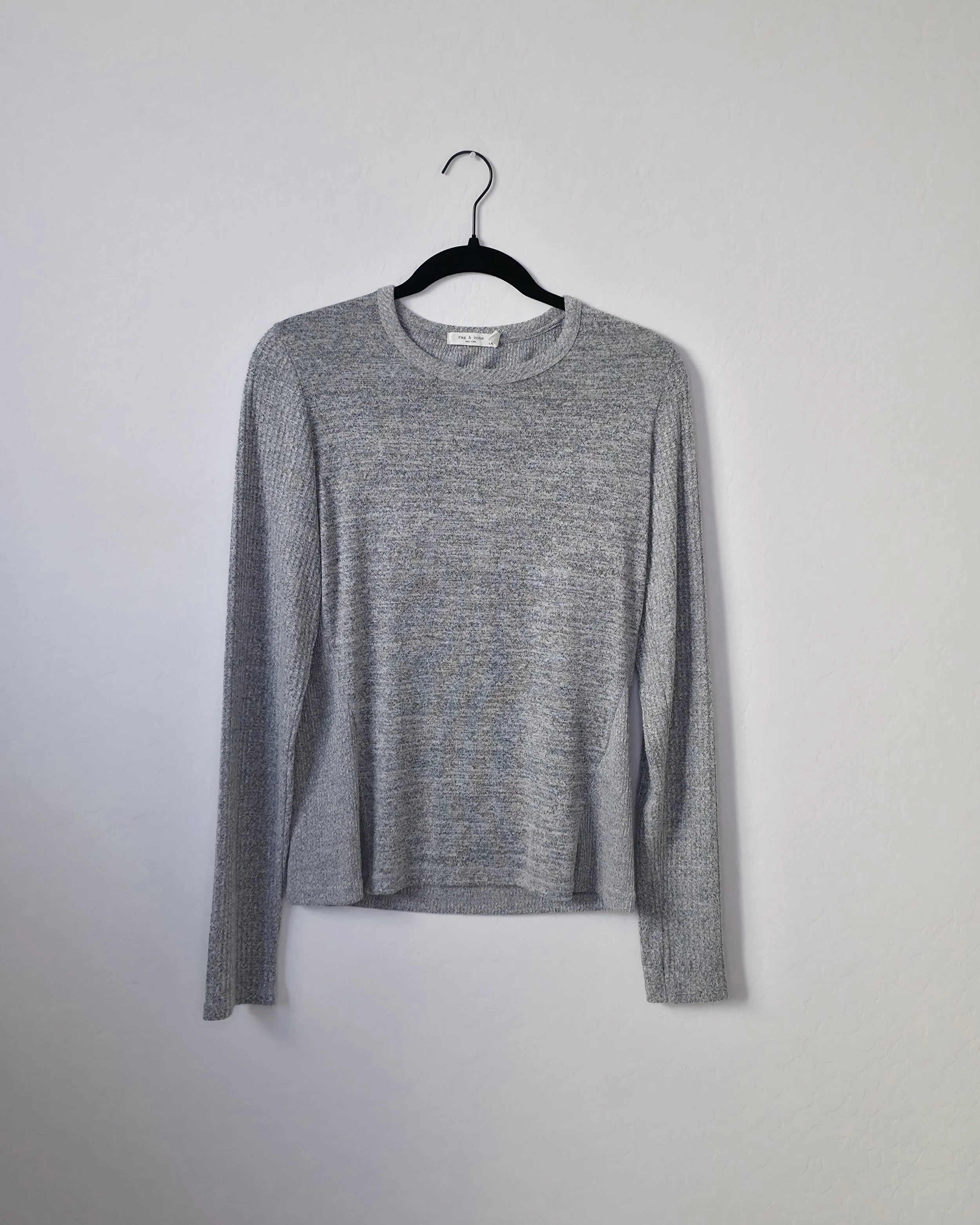 Rag and Bone Grey Long Sleeve (L)