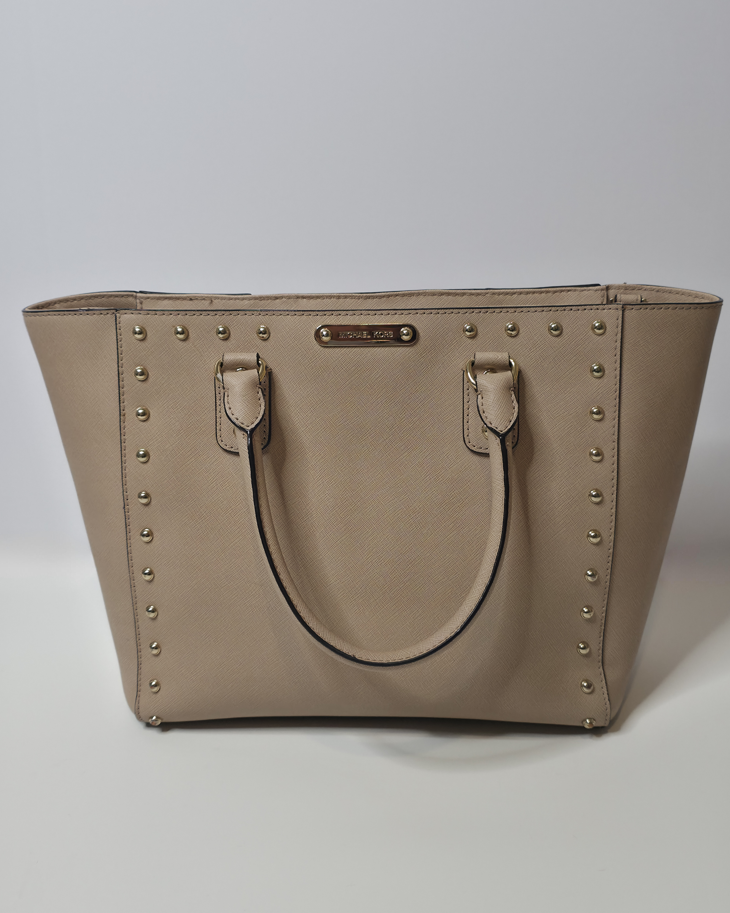 Michael Kors Studded Saffiano Tote