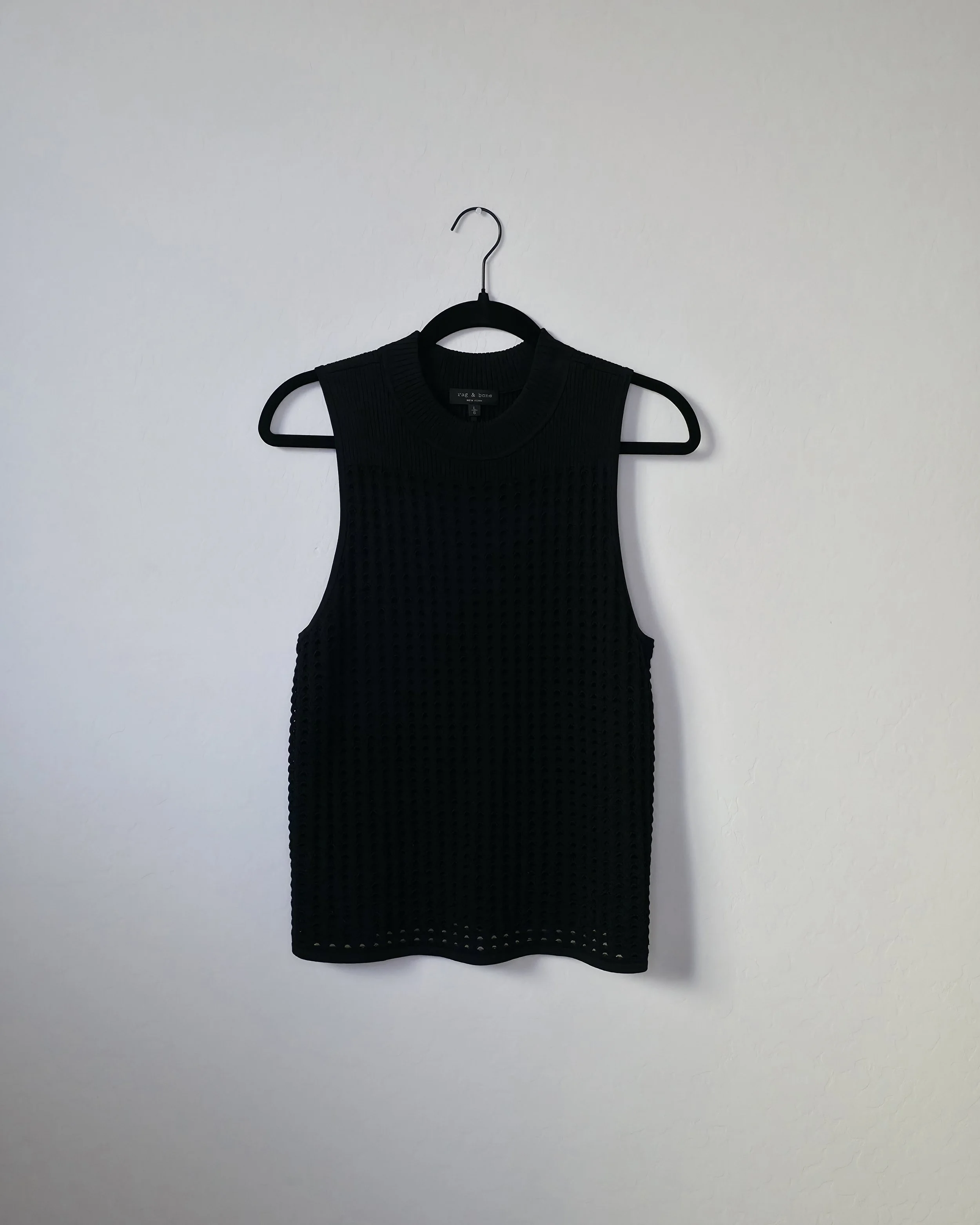 Rag and Bone Sleeveless Perforated Knit (L)