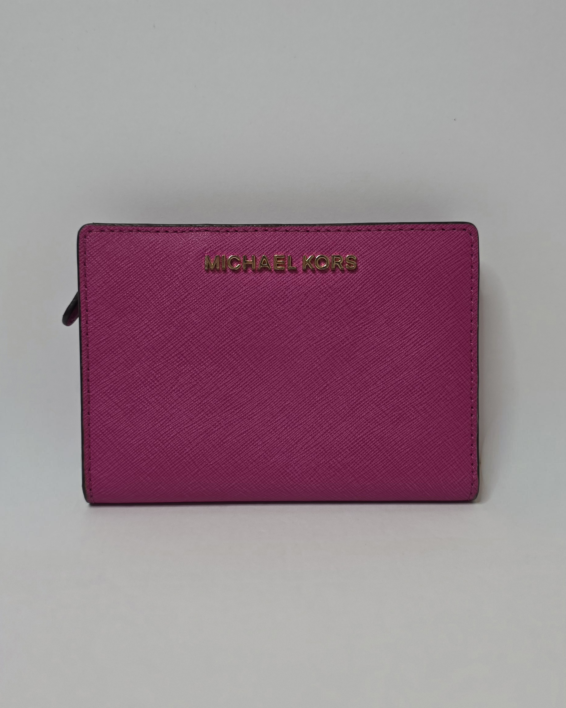 Michael Kors Saffiano Leather Wallet + ID Card Holder Set