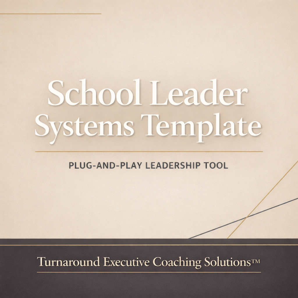 School Leader Systems Vault™