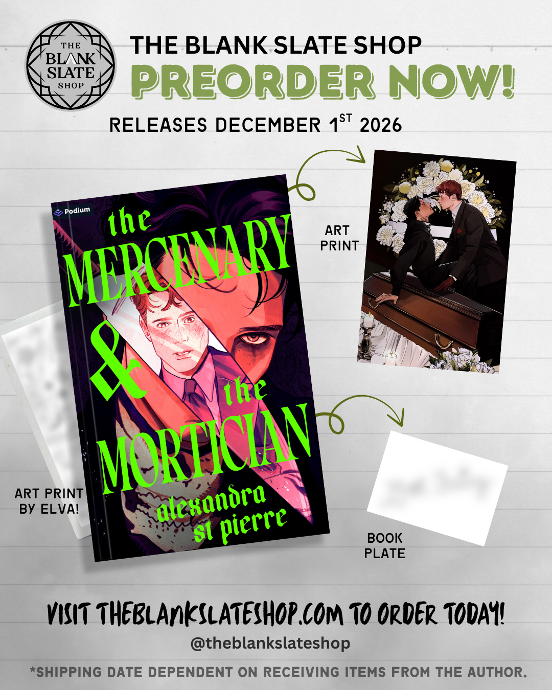 The Mercenary & The Mortician by Alexandra St. Pierre