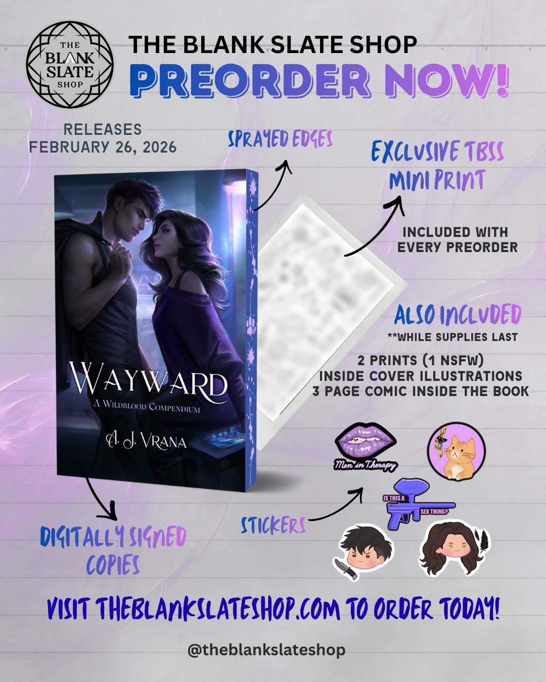 Wayward by A.J. Vrana