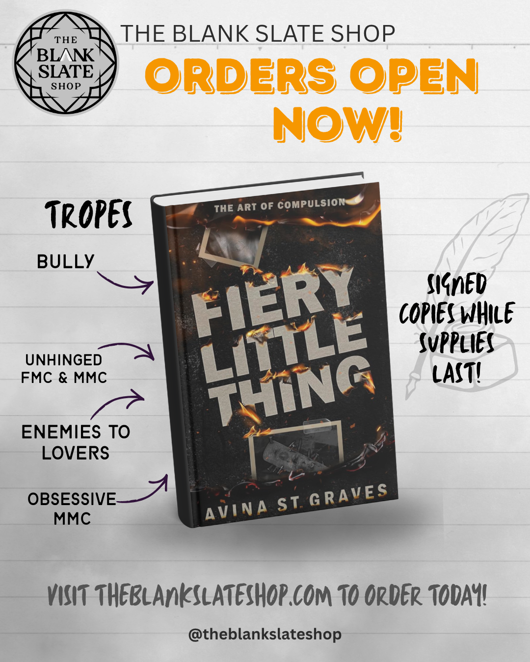 Fiery Little Thing by Avina St. Graves