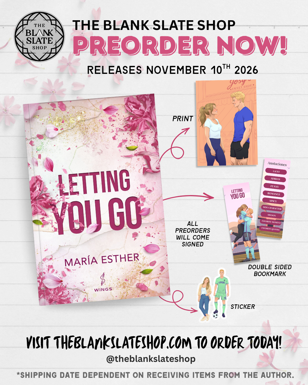 Letting You Go by María Esther