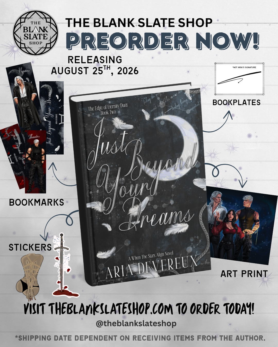 Just Beyond Your Dreams by Aria Devereux