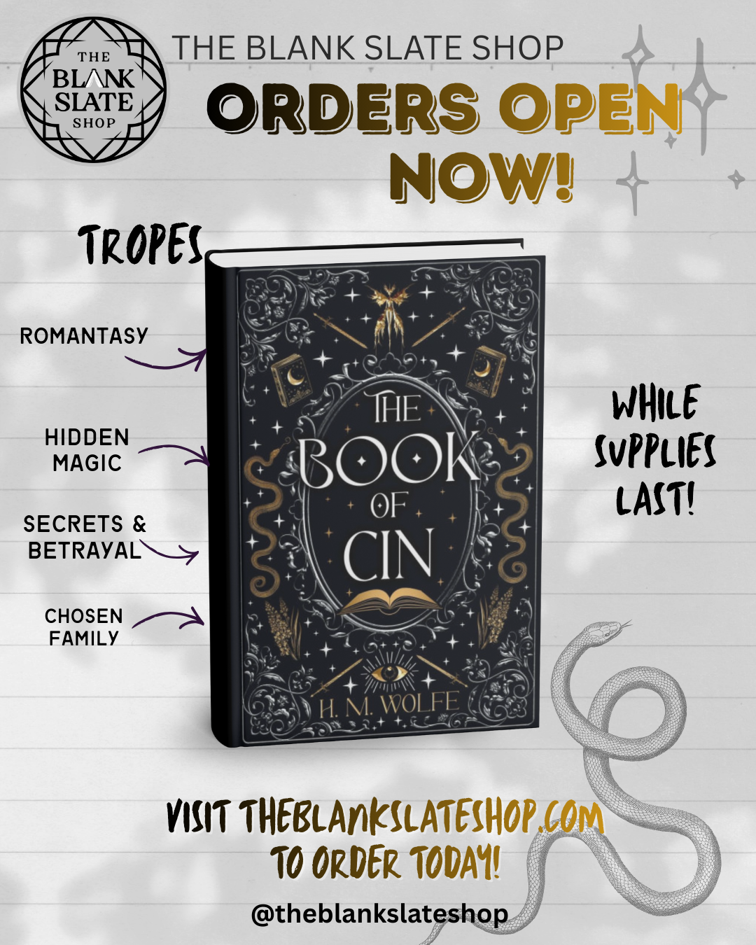 The Book of Sin by H.M. Wolfe