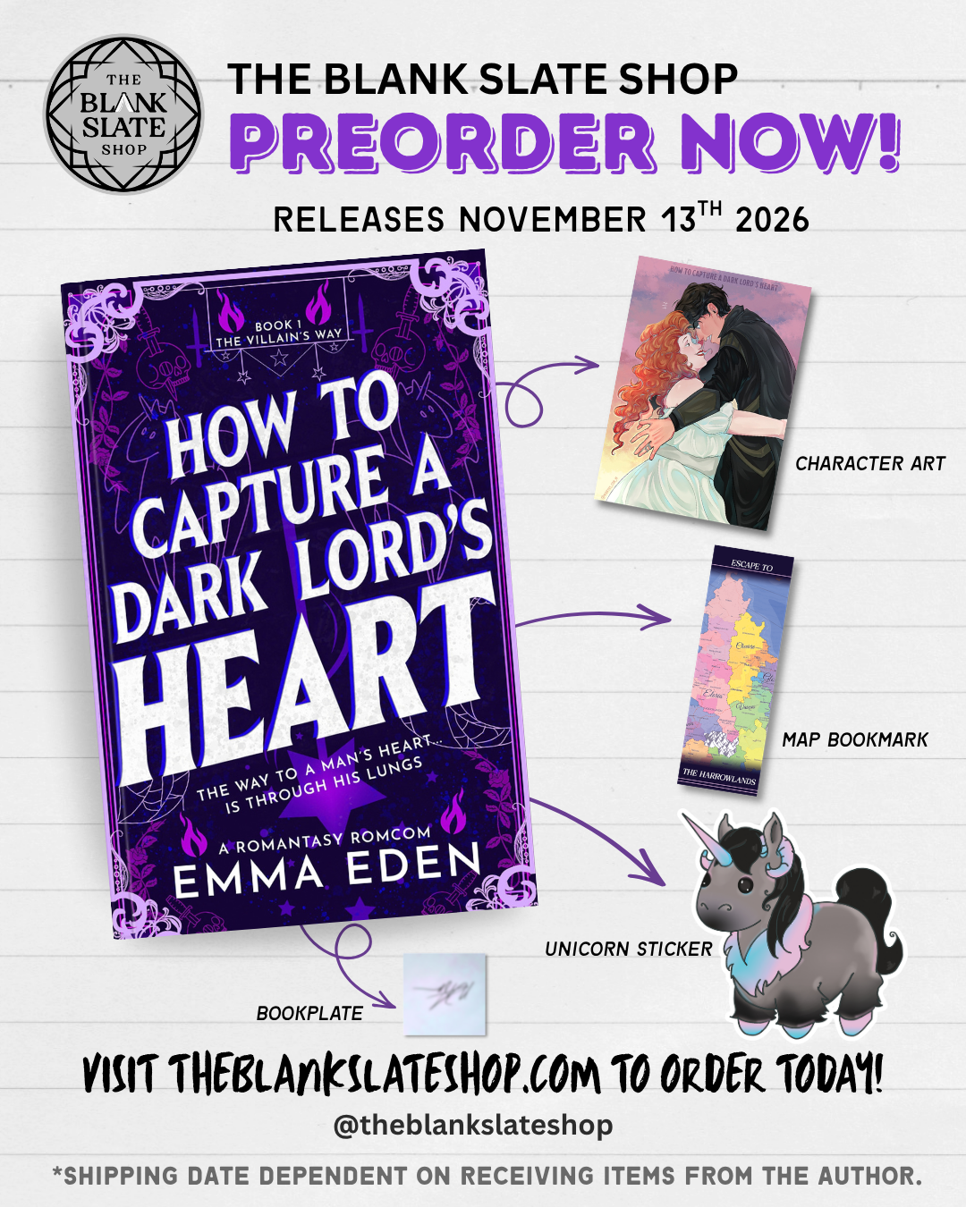 How to Capture a Dark Lord's Heart by Emma Eden