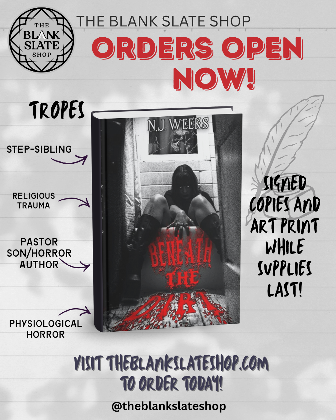 Beneath the Dirt by N.J. Weeks