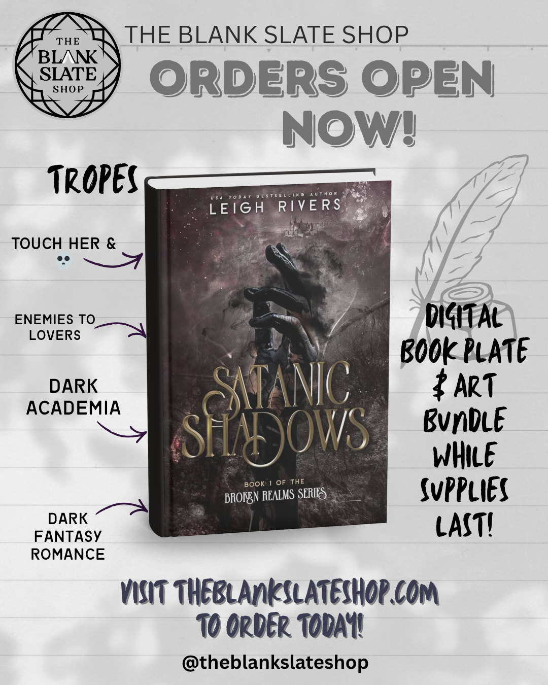 Satanic Shadows by Leigh Rivers