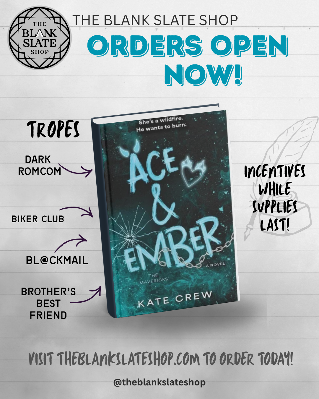 Ace & Ember by Kate Crew