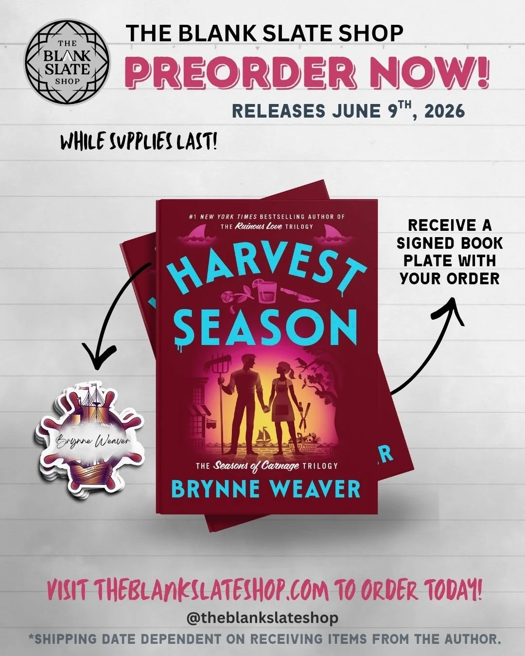 Preorder Harvest Season by Brynne Weaver