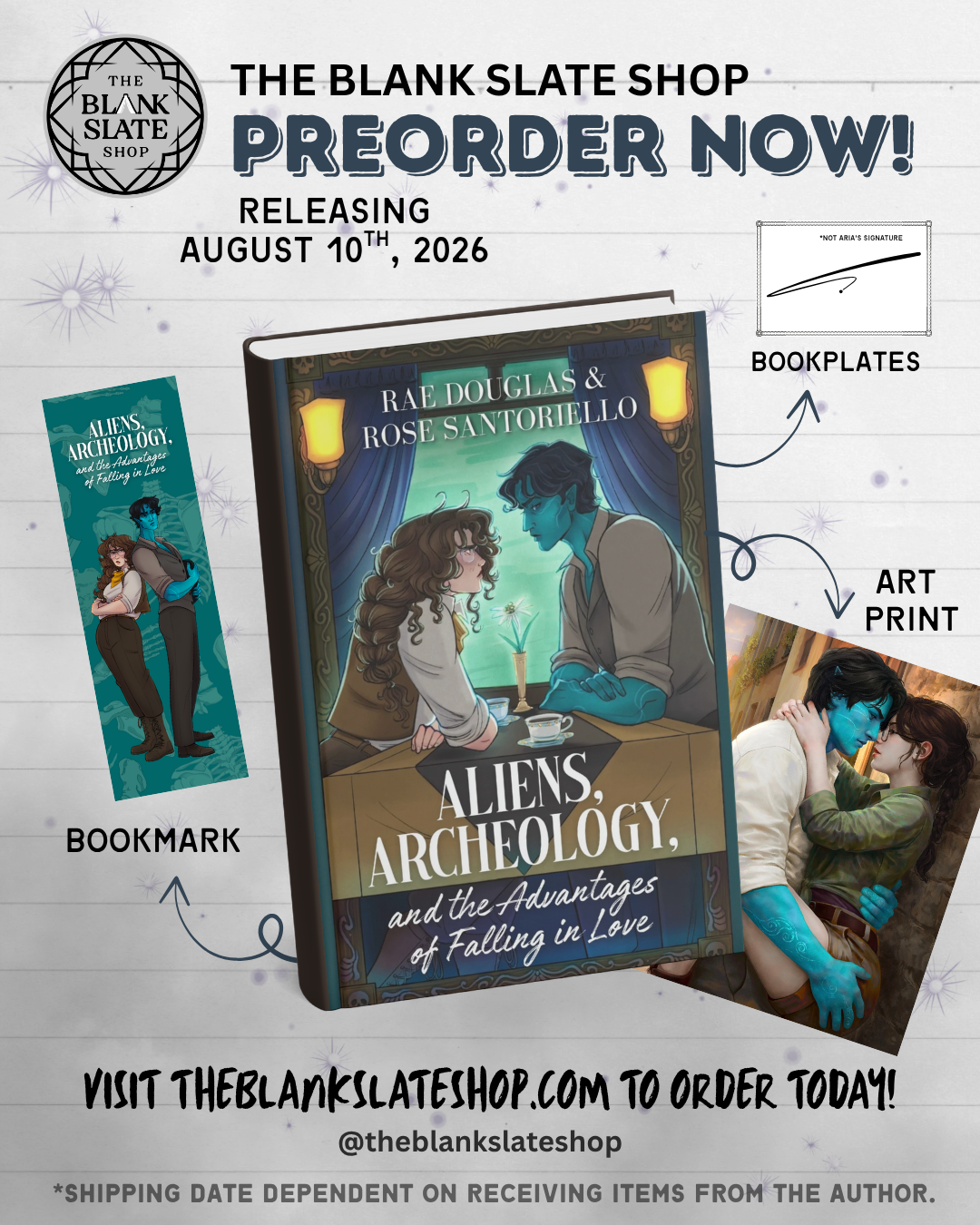 Aliens, Archeology, and the Advantages of Falling in Love by Rose Santoriello and Rae Douglas