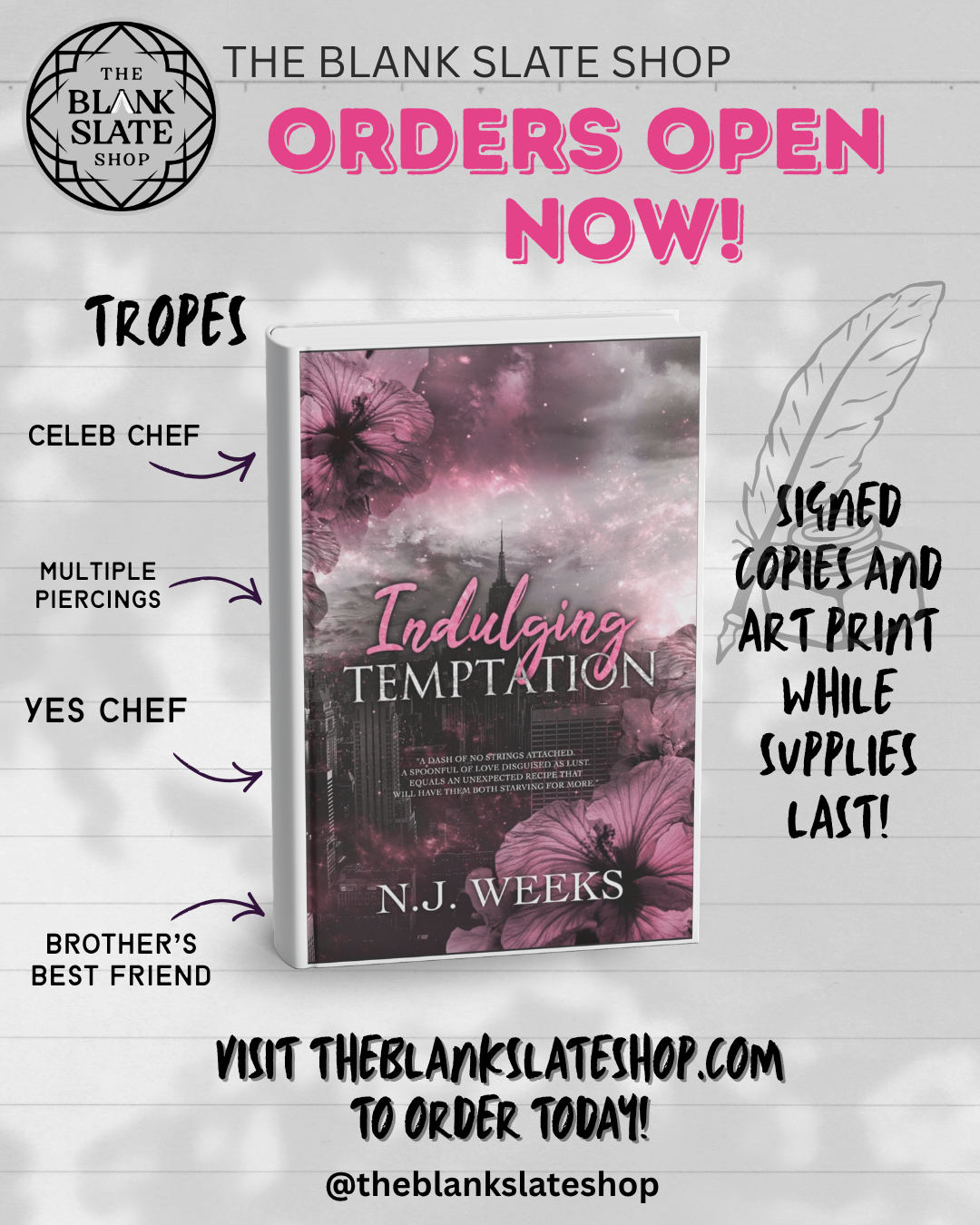 Indulging Temptation by N.J. Weeks (Paperback)