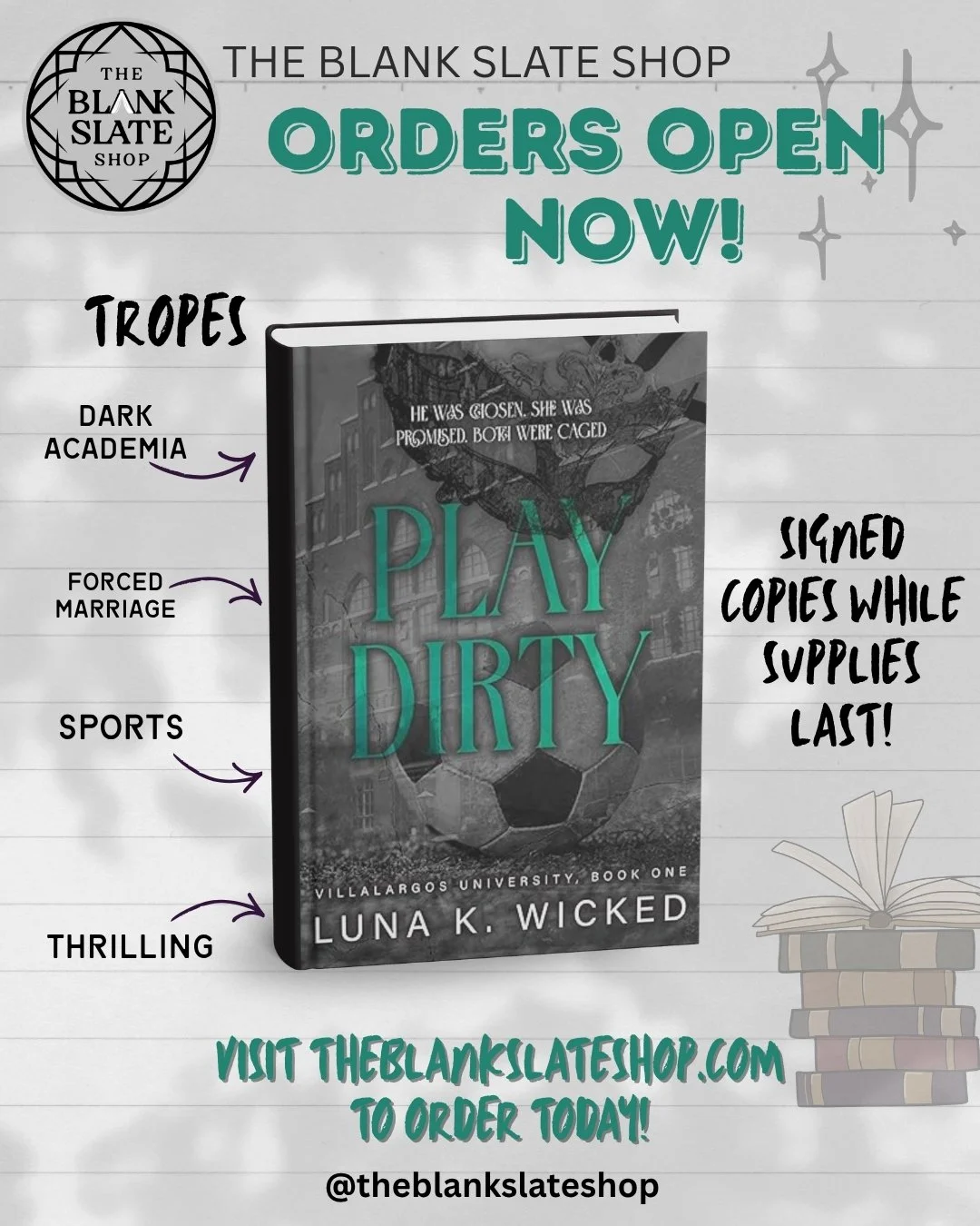 Play Dirty by Luna K. Wicked