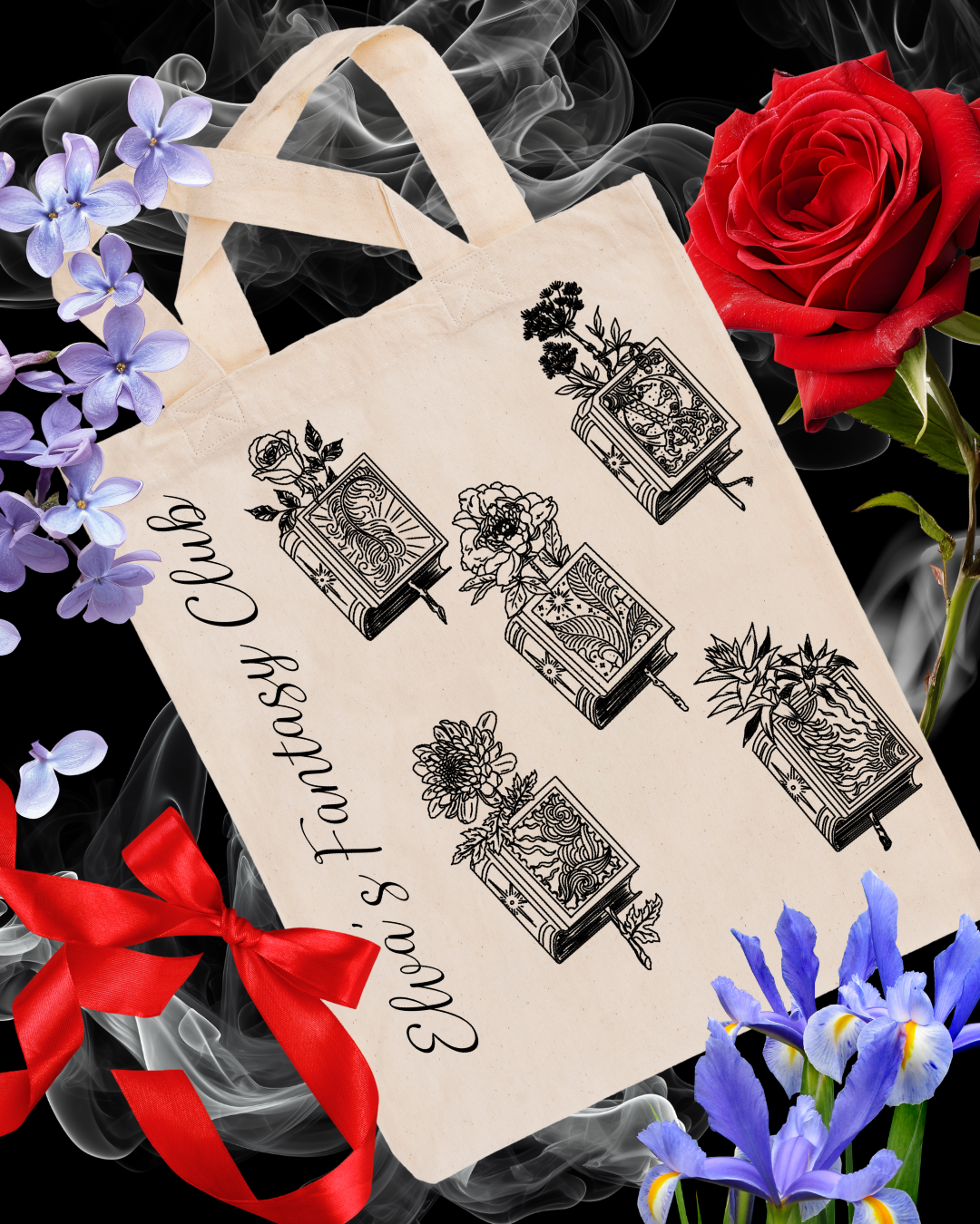 Elva's Fantasy Flash Tote Bag