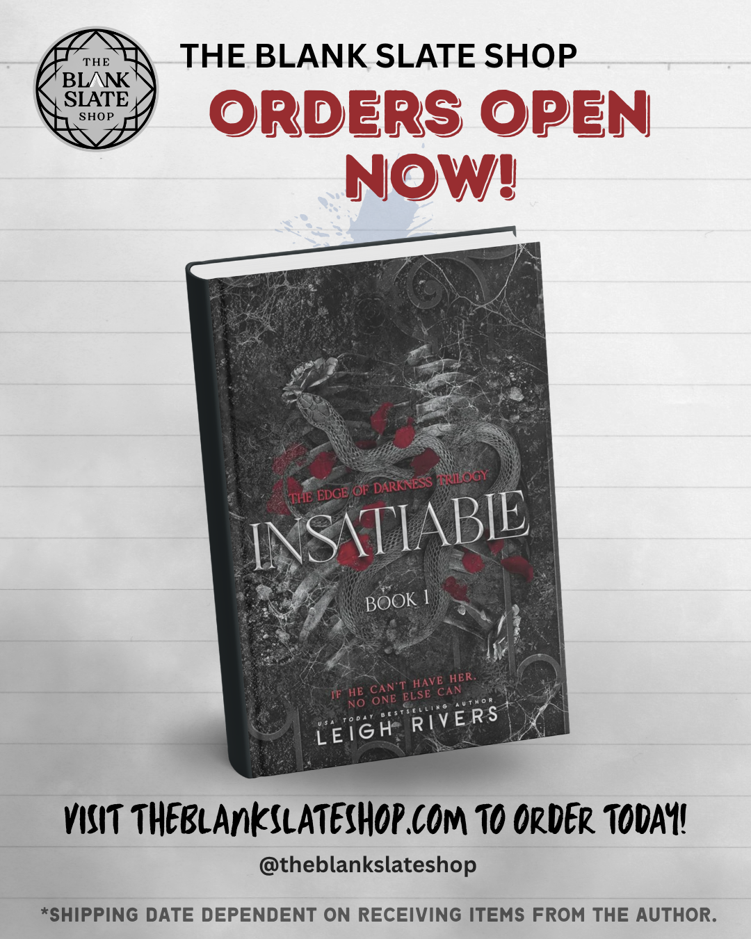 Insatiable by Leigh Rivers