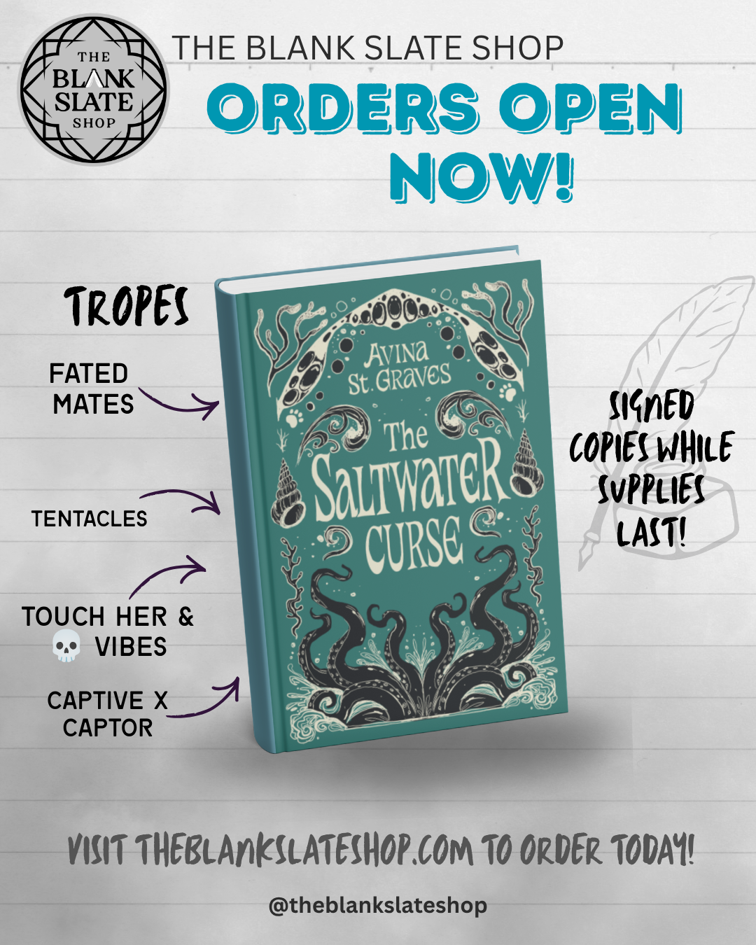 Saltwater Curse (2026 Special Edition) by Avina St. Graves