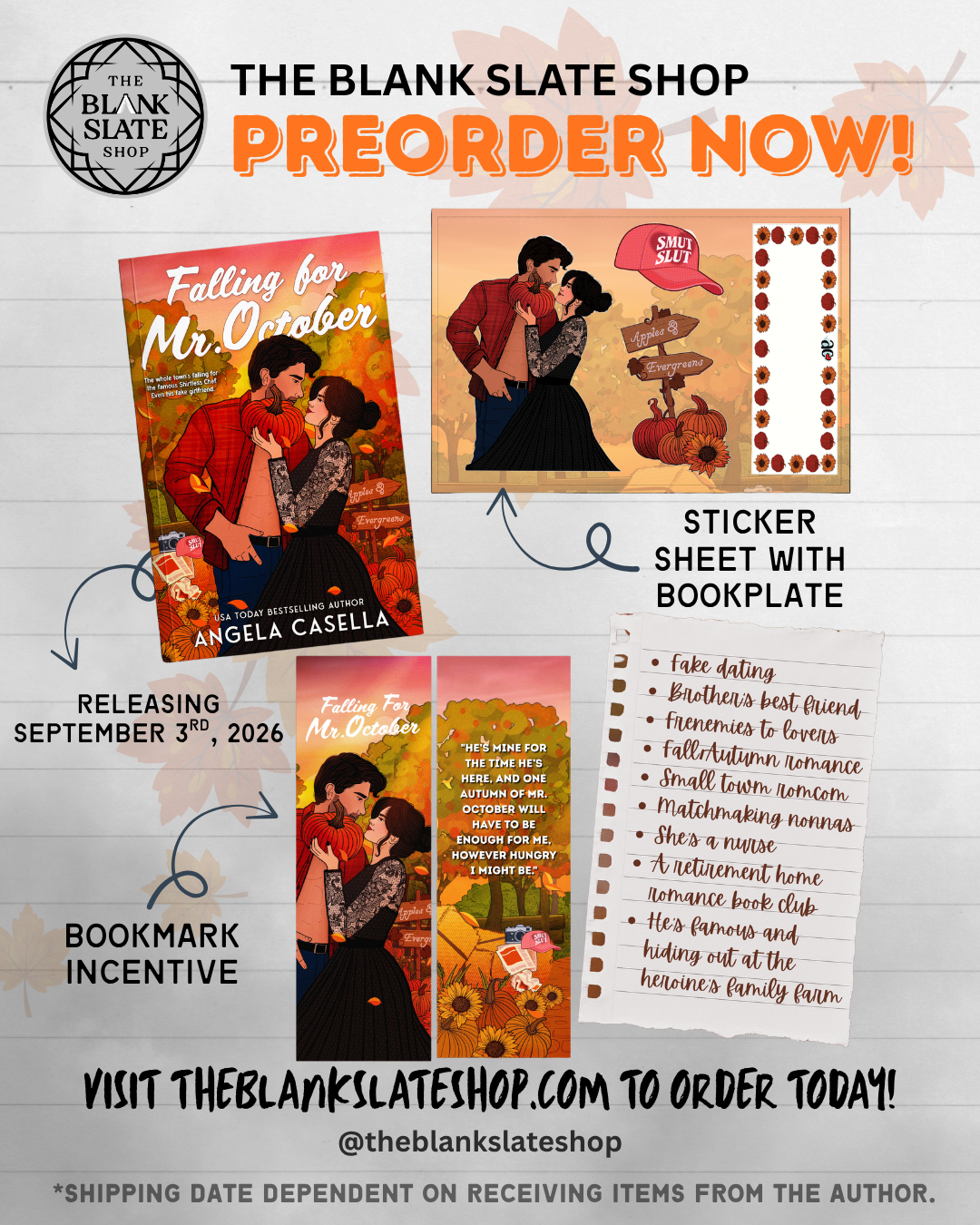 Falling for Mr. October by Angela Casella