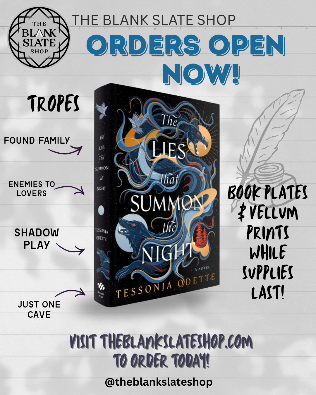 The Lies That Summon the Night by Tessonja Odette