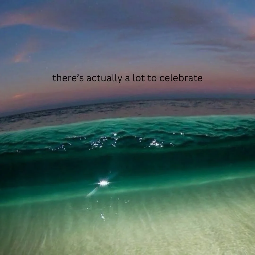 Gratitude will take you further than you may be able to think - so just feel into it.