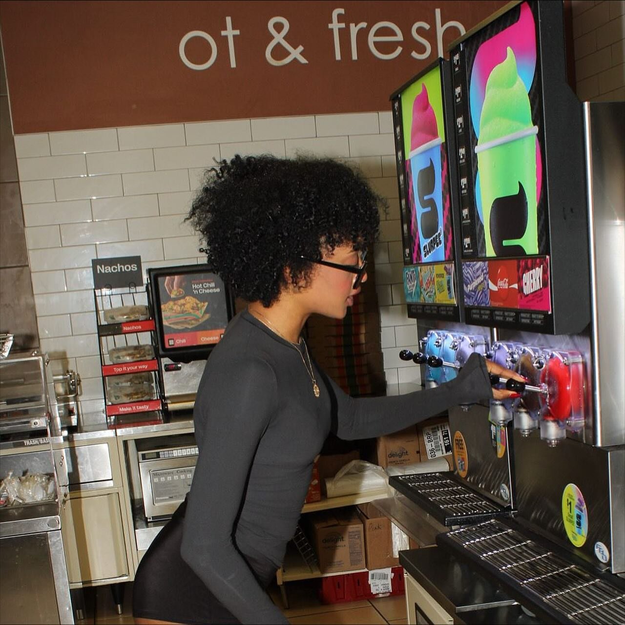 &ldquo;ot&rdquo; and fresh. 
Stay real. Stay honest.