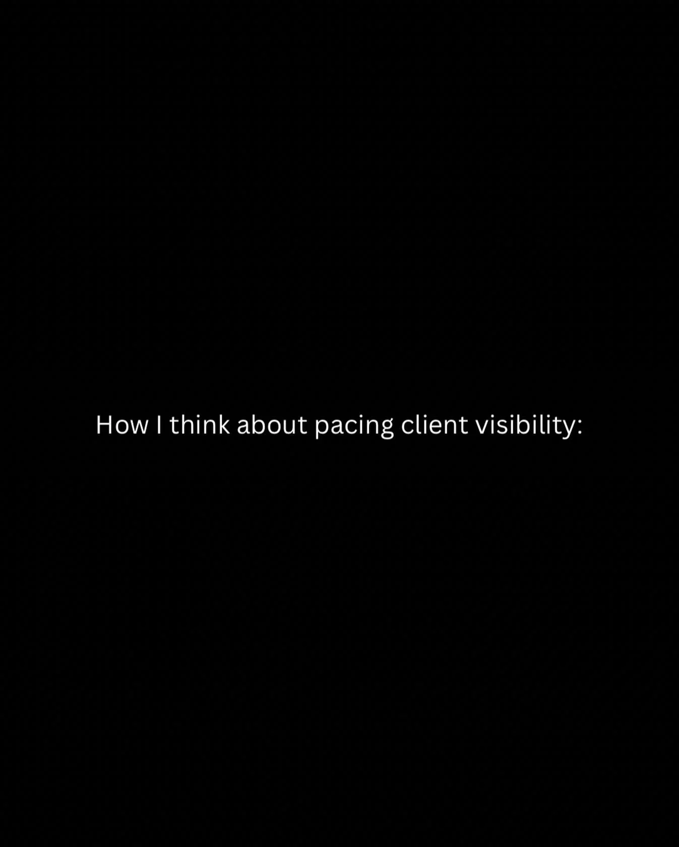 Visibility is a nervous-system decision before it&rsquo;s a marketing one.
Just because a brand can be seen doesn&rsquo;t mean it&rsquo;s resourced to be perceived.

I look at capacity, internal clarity, decision speed, and leadership alignment first