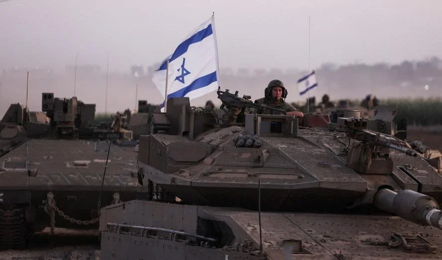 Israel attacking Gaza