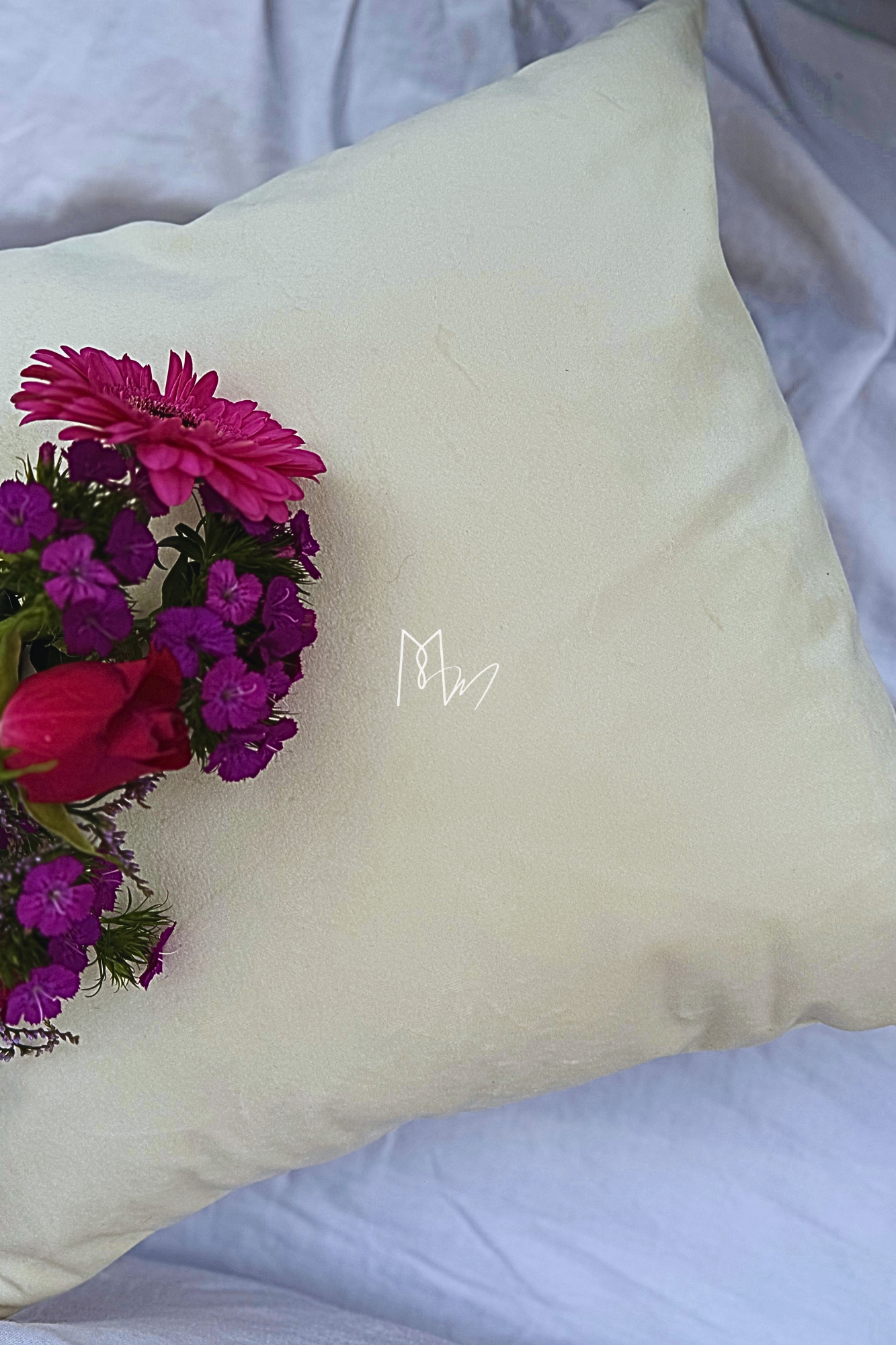 la Housse Velours-blanc - tissu certifié OEKOTEX