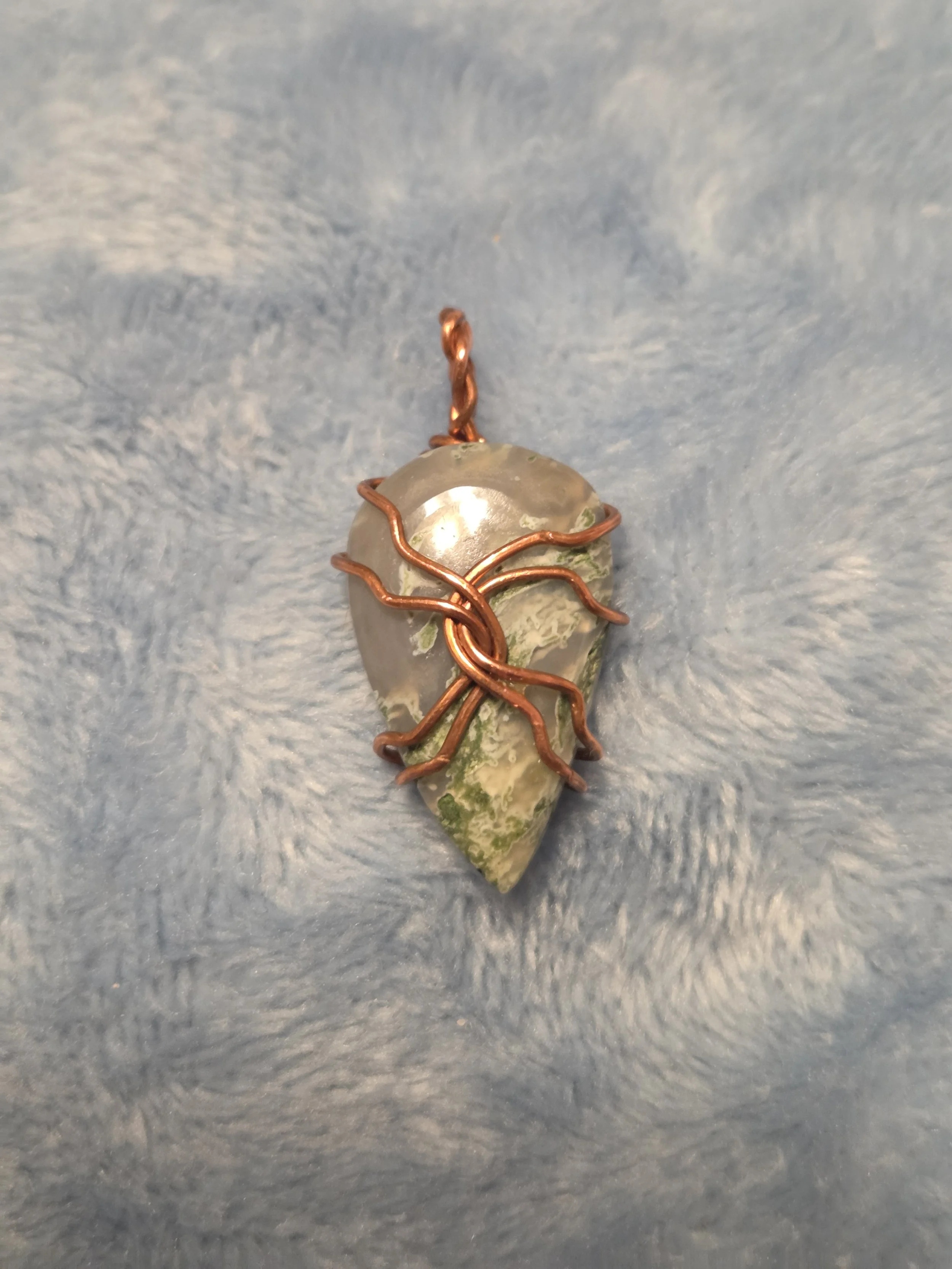 Moss Agate Pendant