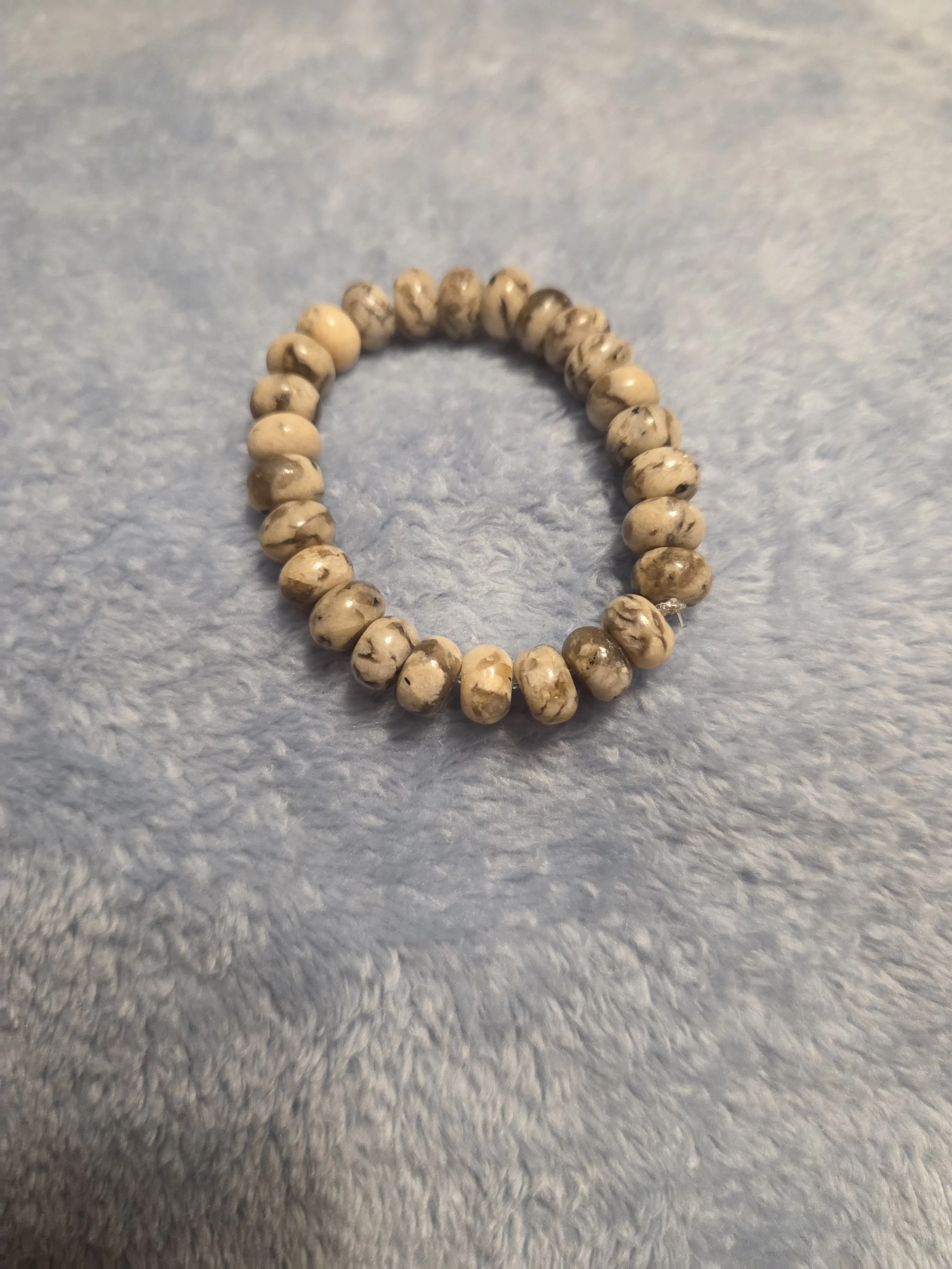 Feldspar Stretch Bracelet DEW Renew | Natural Gemstone Beads | Creativity, Self-Awareness & Chakra Alignment | Divine Exchange Within