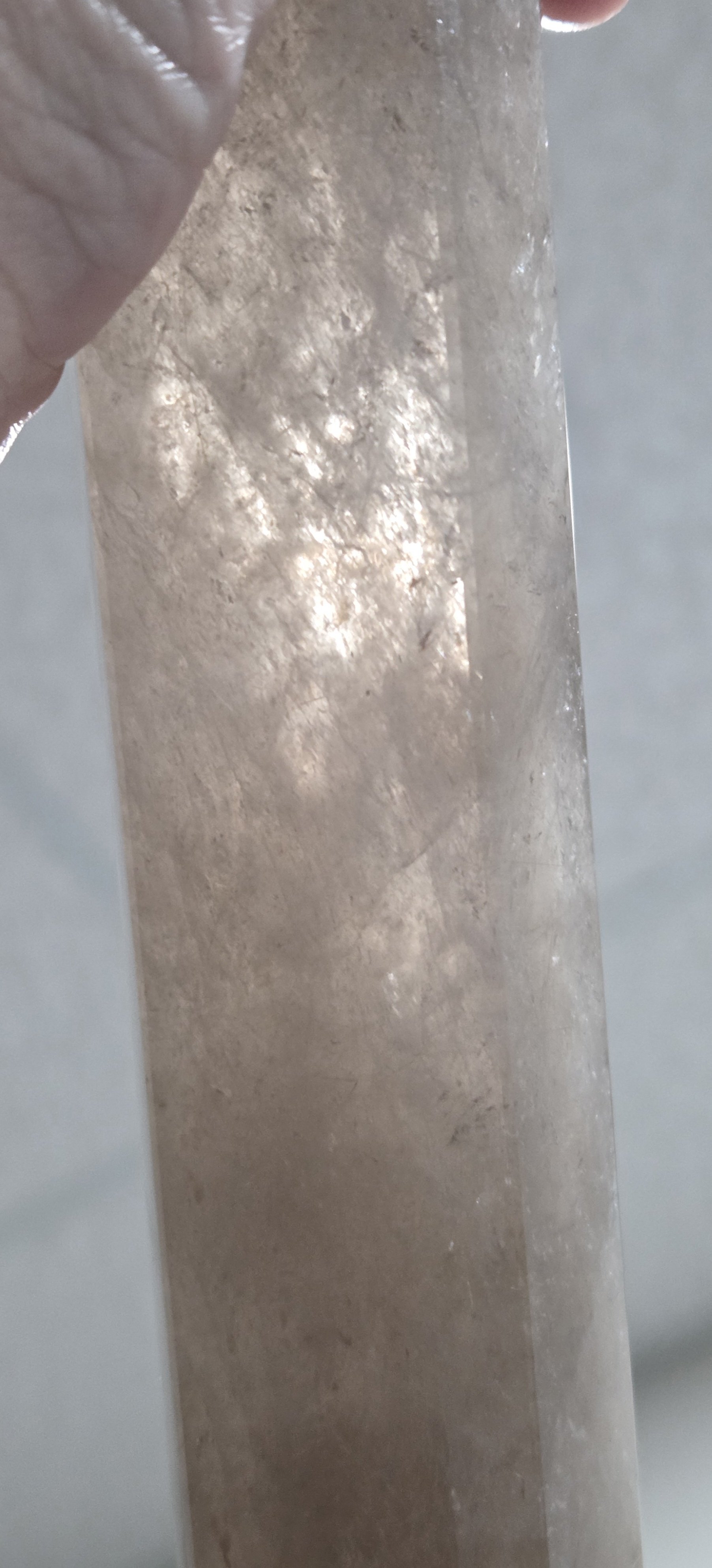 Rutilated Quartz Tower DEW Flare | Hand-Polished Natural Gemstone | Solar Plexus & All-Chakra Amplification, Manifestation, Clarity & Divine Light | Divine Exchange Within