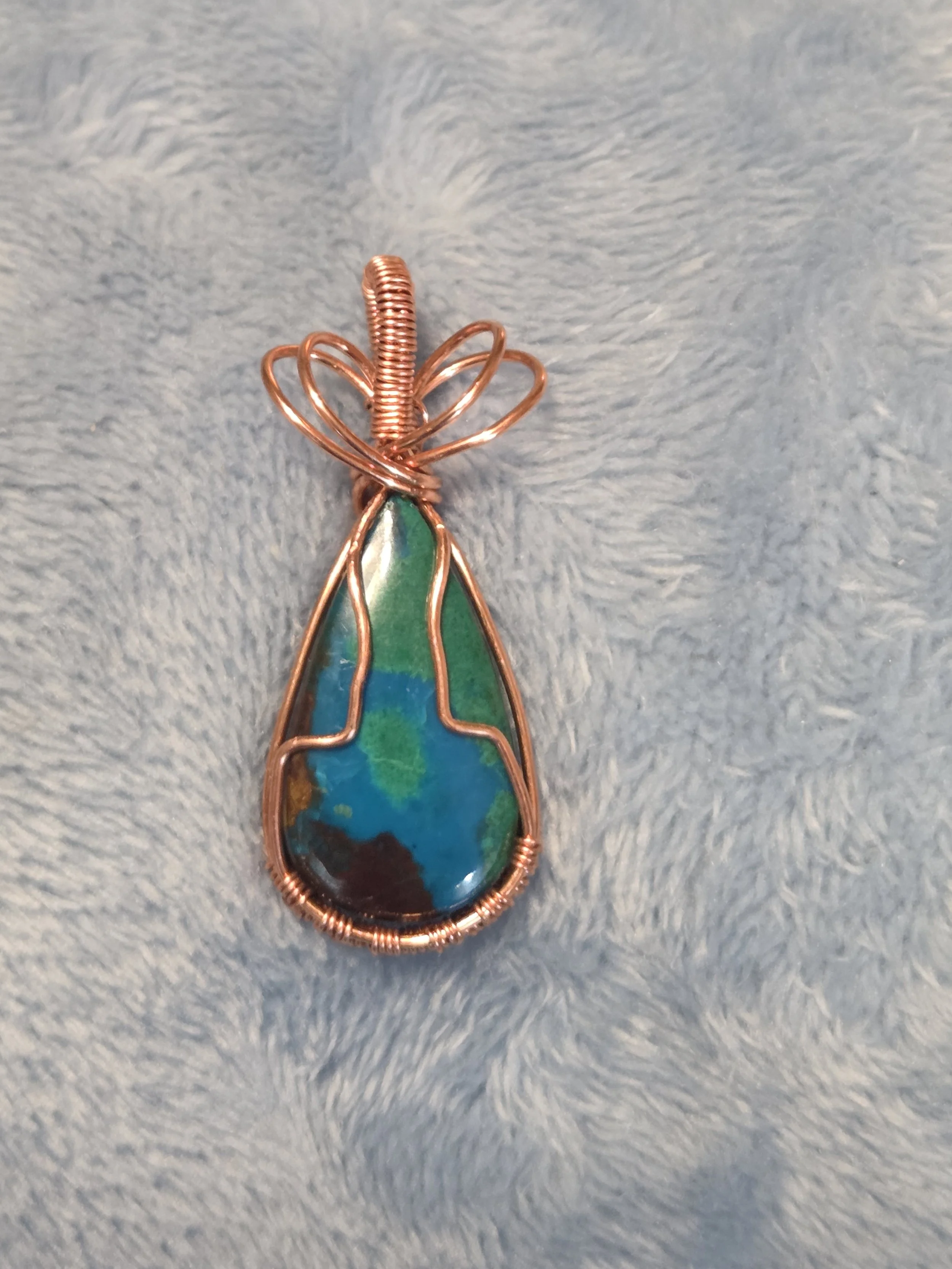 Chrysocolla Pendant