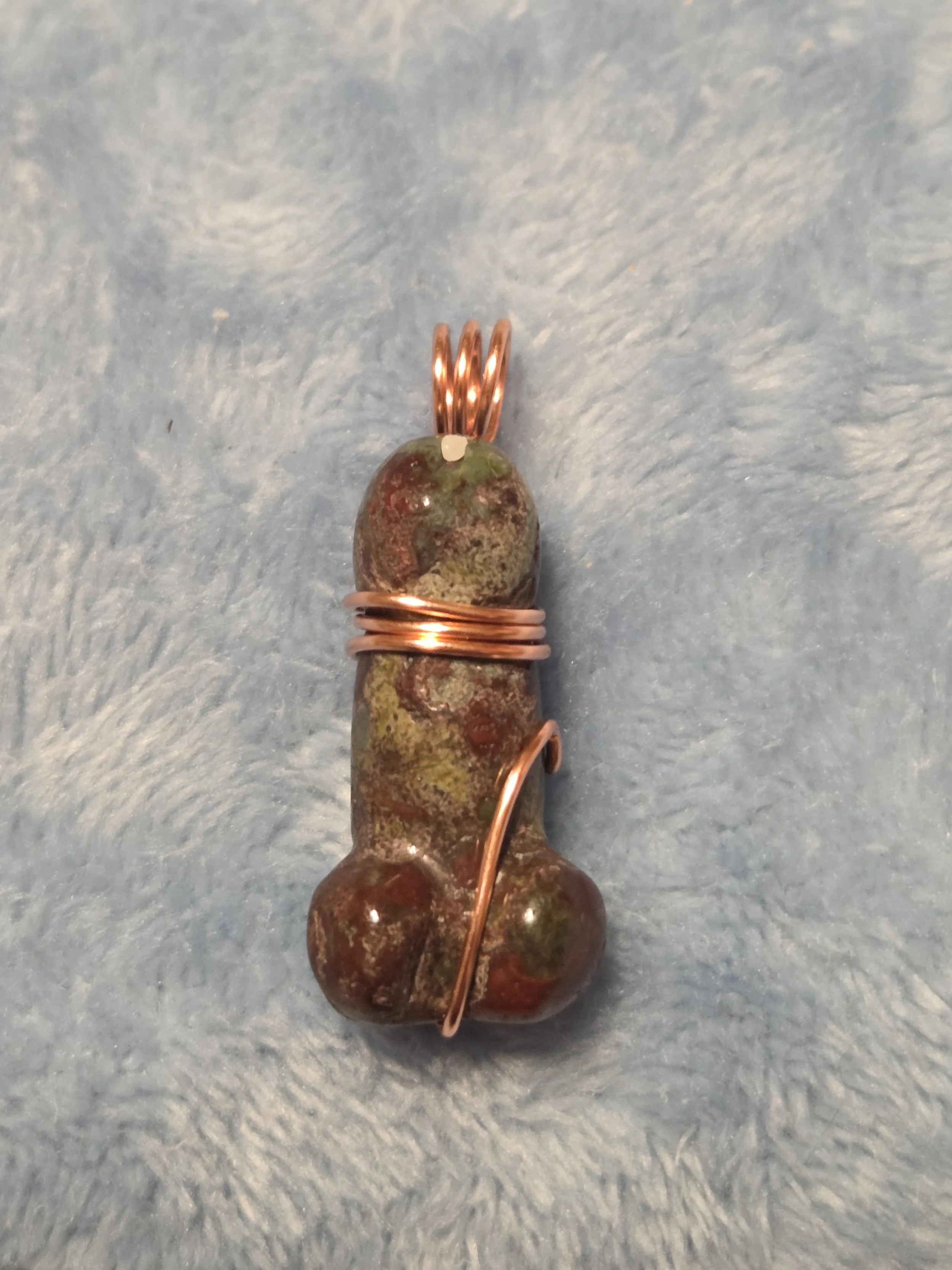 Dragon's Blood Pendant | Hand-Wrapped in Copper | Root Chakra | Strength, Courage, Vitality & Protection | Divine Exchange Within