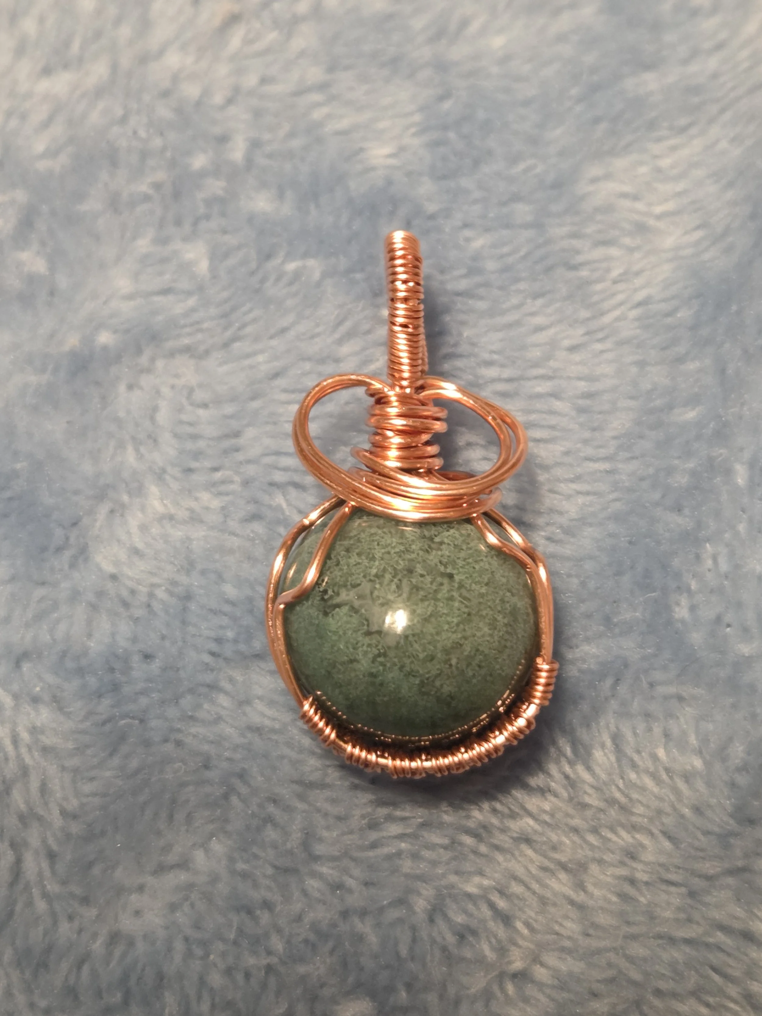 Moss Agate Pendant