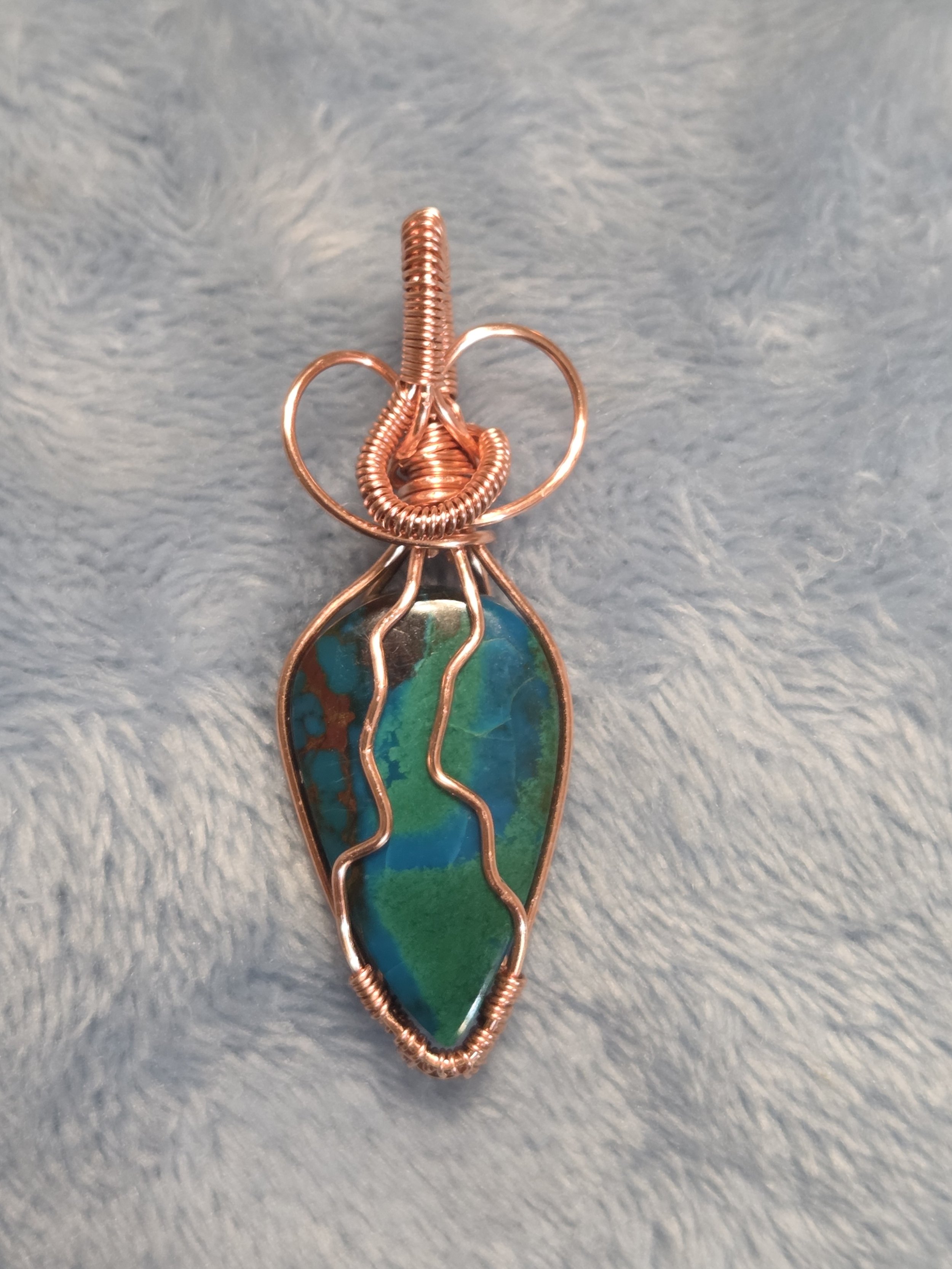 Chrysocolla Pendant