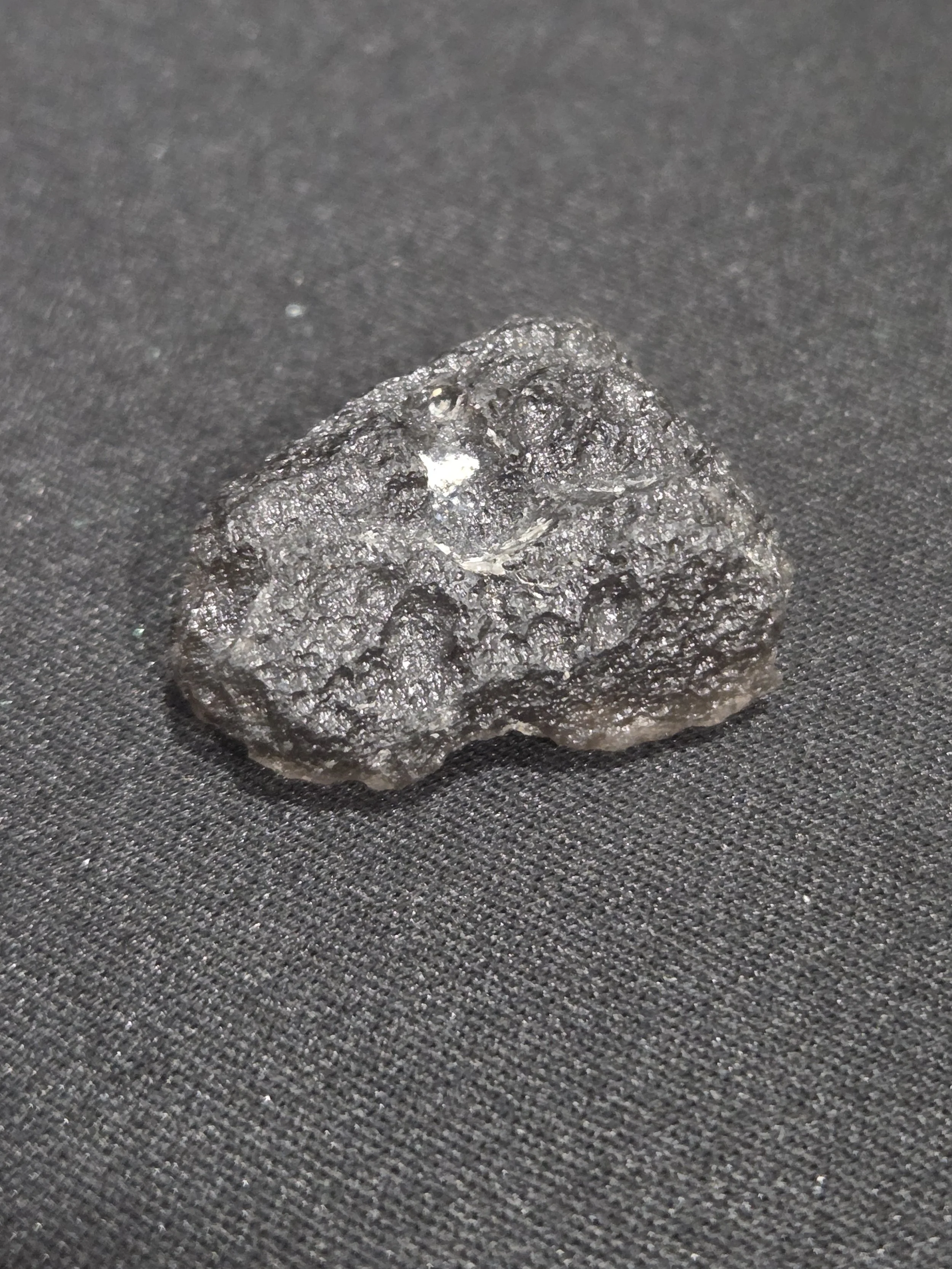 Tektite Specimen DEW Flare | Natural Raw Meteorite Glass | All-Chakra Activation, Spiritual Awakening & Cosmic Connection | Divine Exchange Within