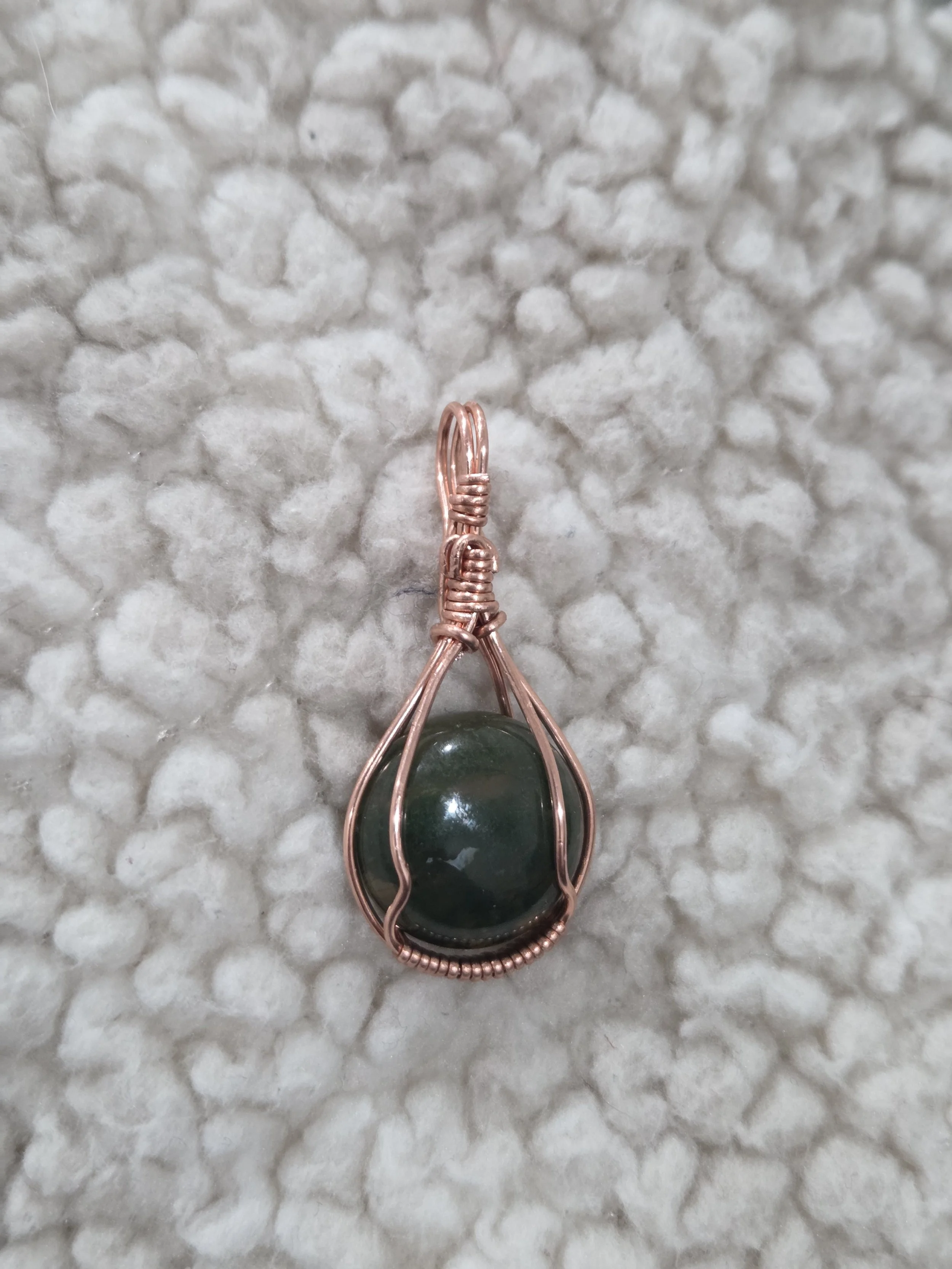 Moss Agate Pendant