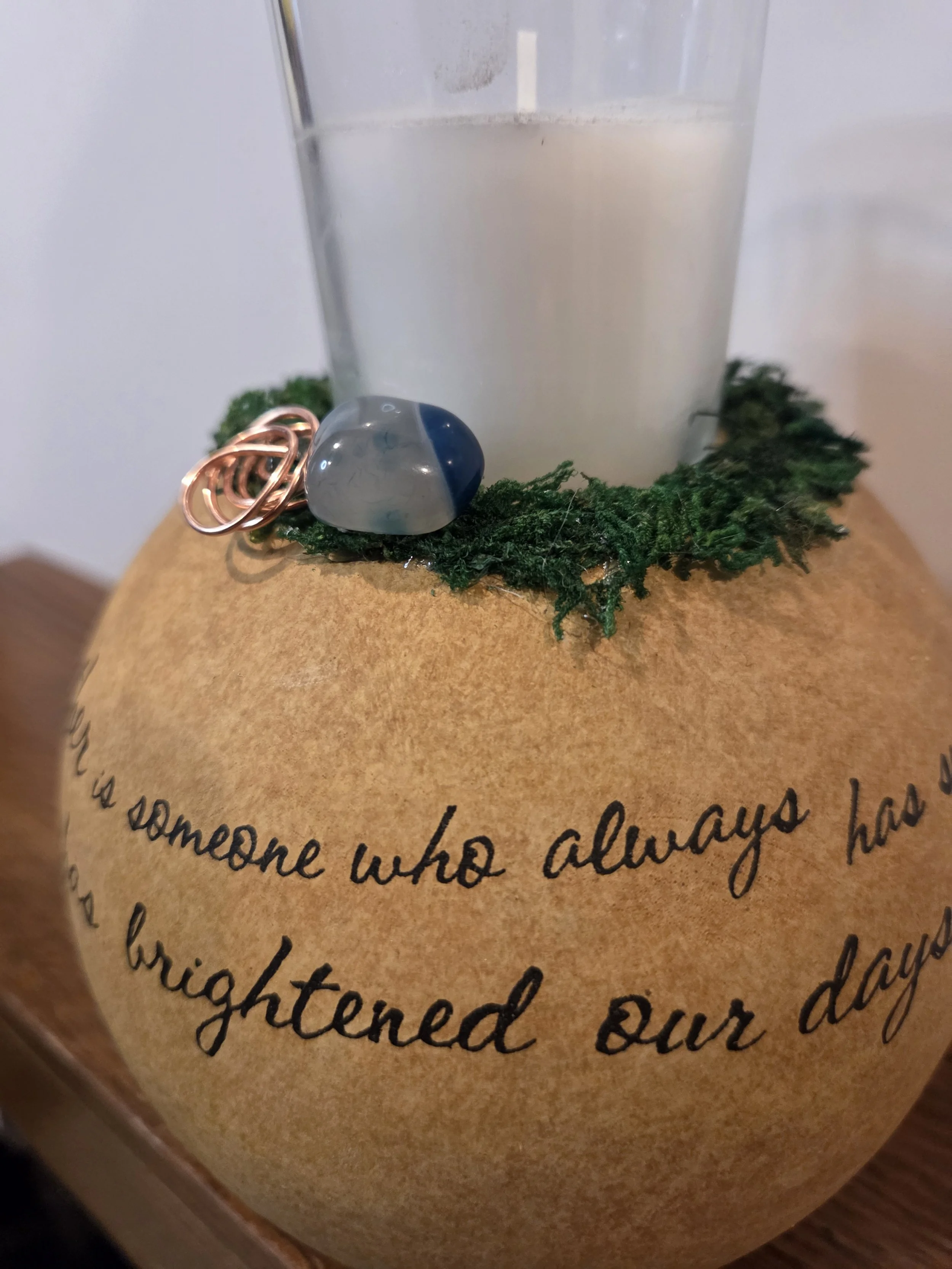 Mother Candle Holder – The Heart’s Journey Collection | Love & Remembrance Decor